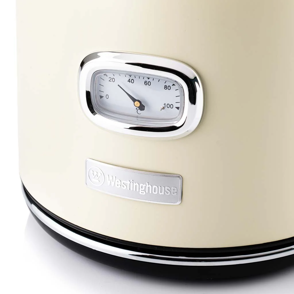 1.7L Retro Series Electric Kettle - White - Image 2