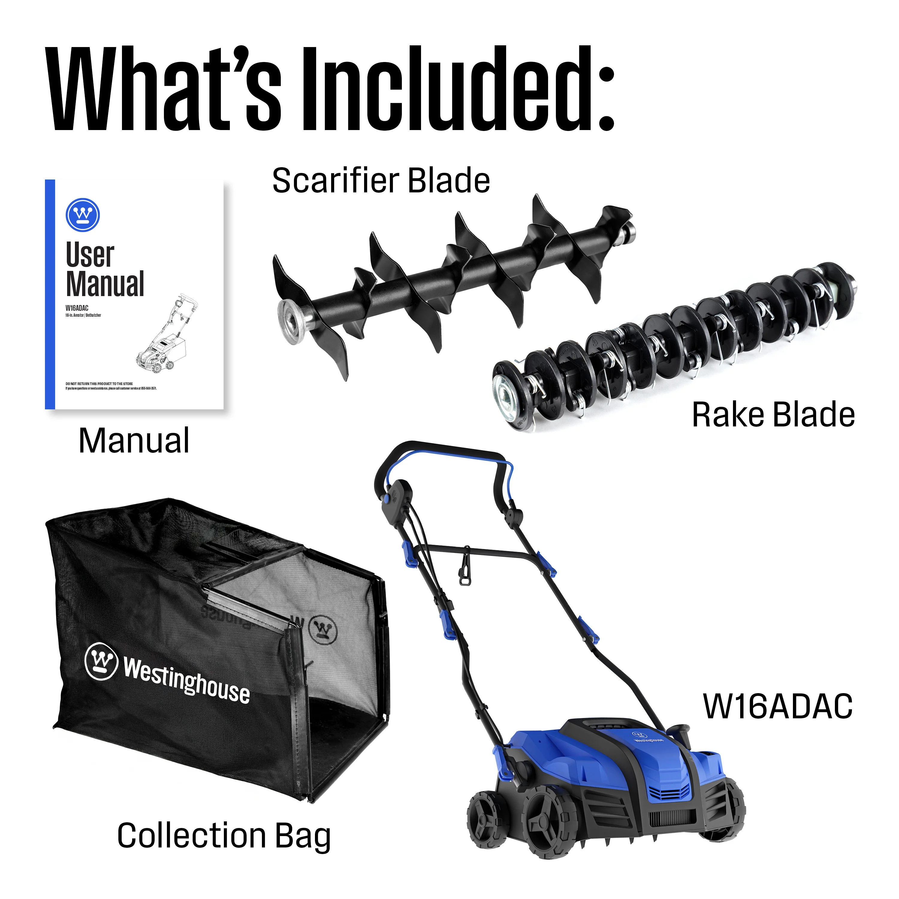 16" Aerator Dethatcher - Image 8