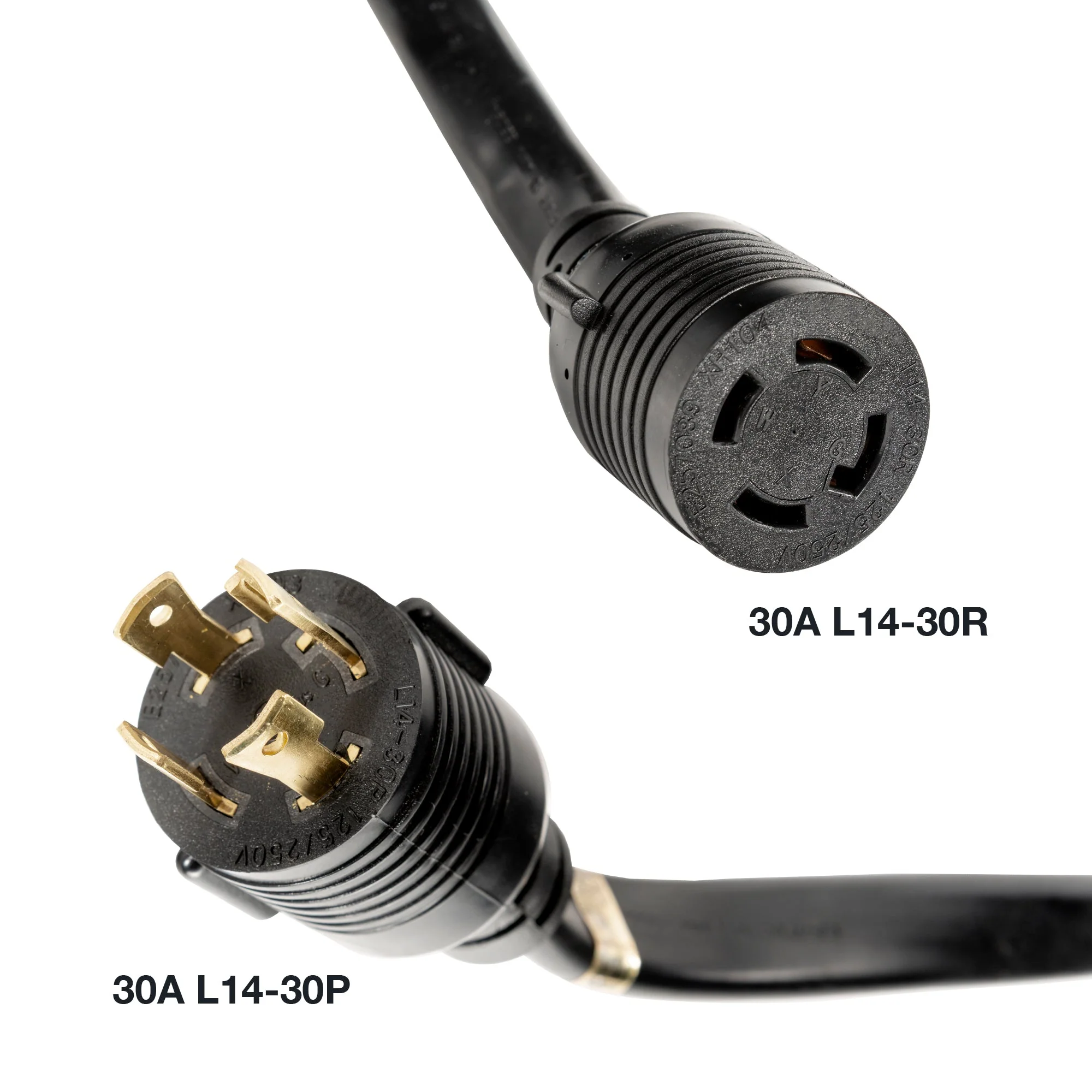 25' Generator Cord: 30A 120V L14-30P to L14-30R - Image 3