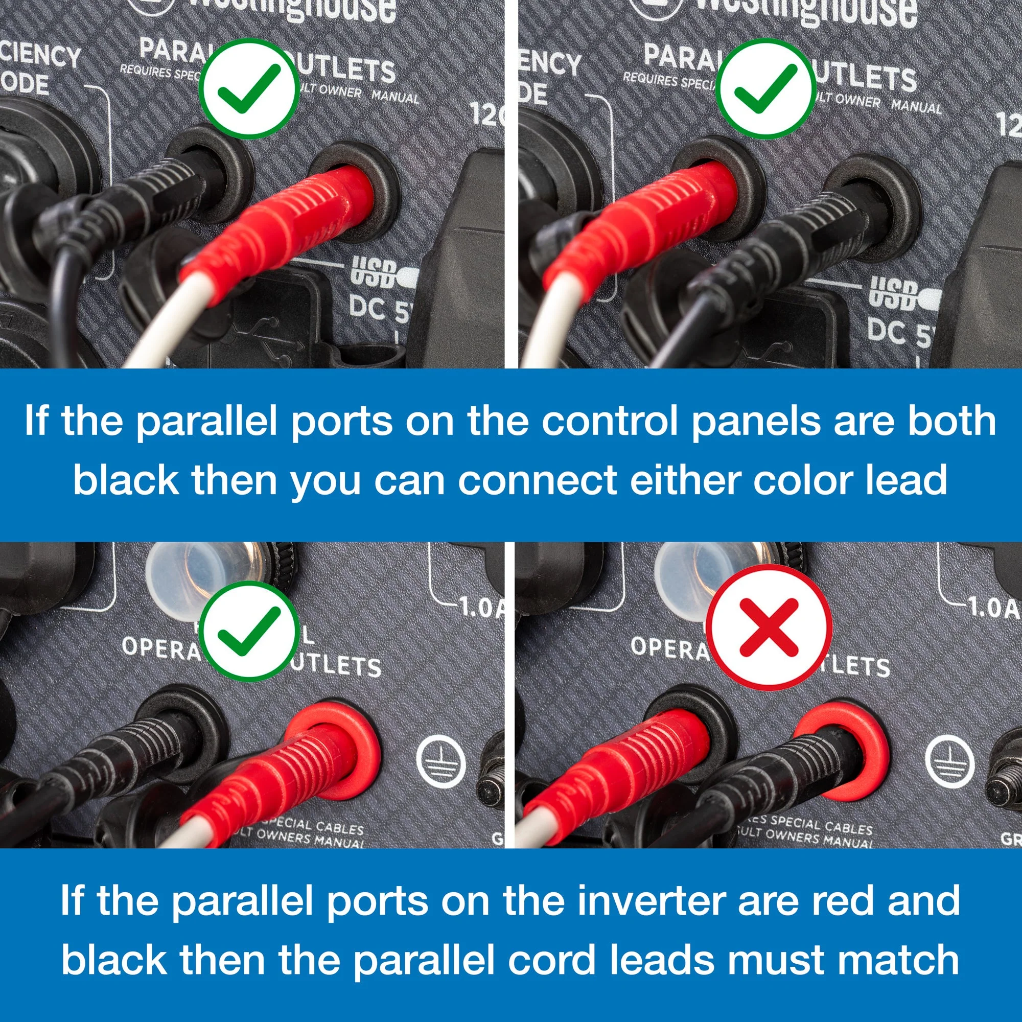 30 Amp Inverter Generator Parallel Cord - Image 4