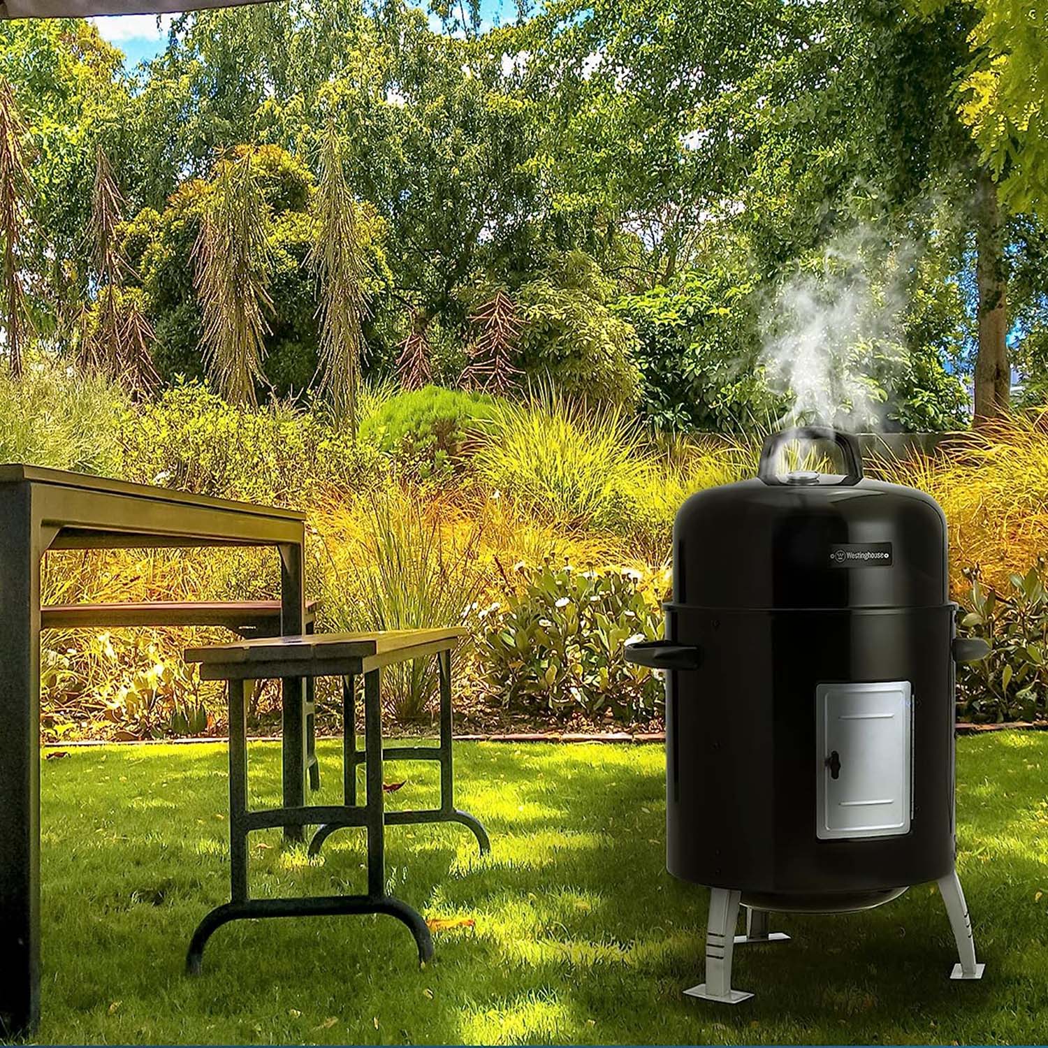 Portable 16-Inch Char Broil Steel Smoker - Image 7