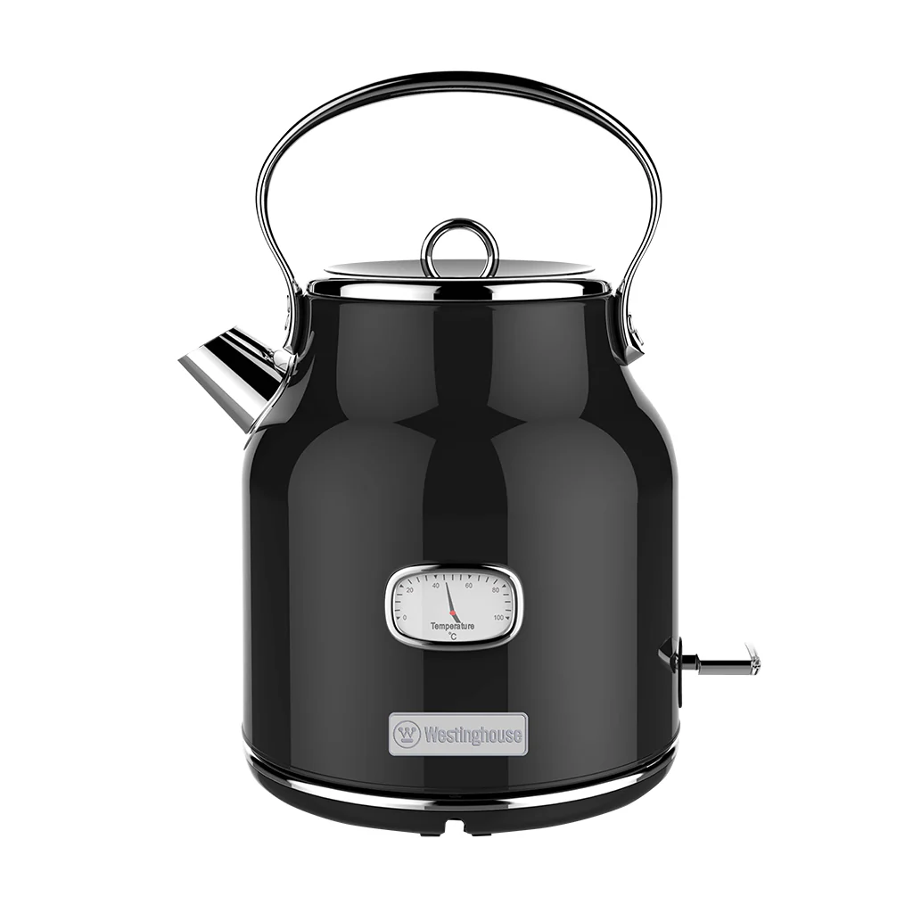 1.7L Retro Series Electric Kettle - Black