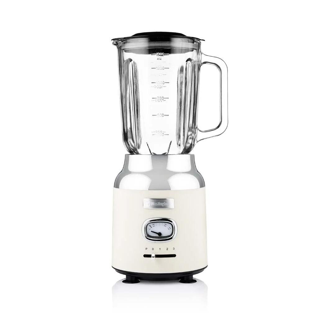Retro Series Table Blender - White - Image 5
