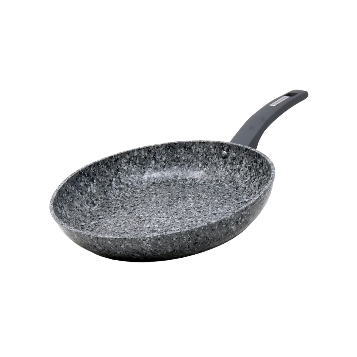 Gray granite marble finish frying pan (1") - Image 4