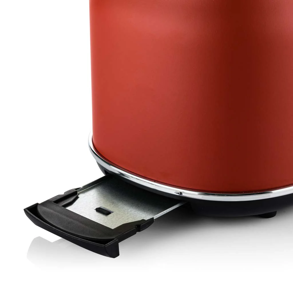 Retro Series 2 Slice Toaster - Red - Image 5