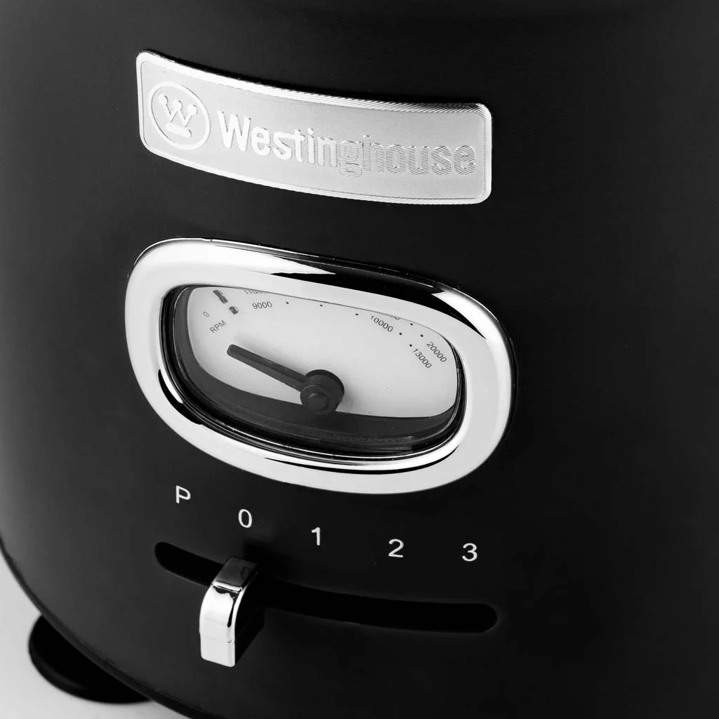 Retro Series Table Blender - Black - Image 3