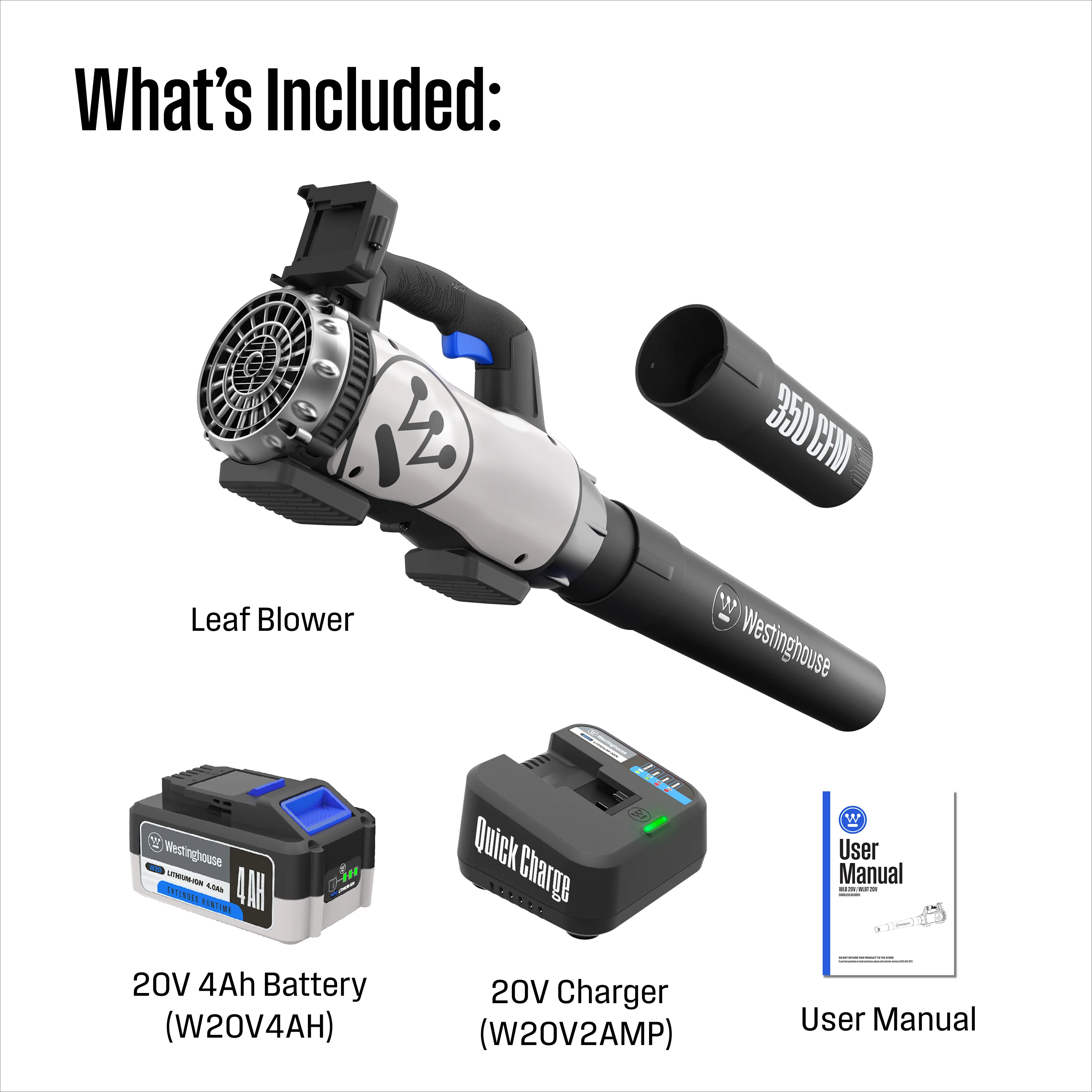 Cordless 20V Leaf Blower - Image 11