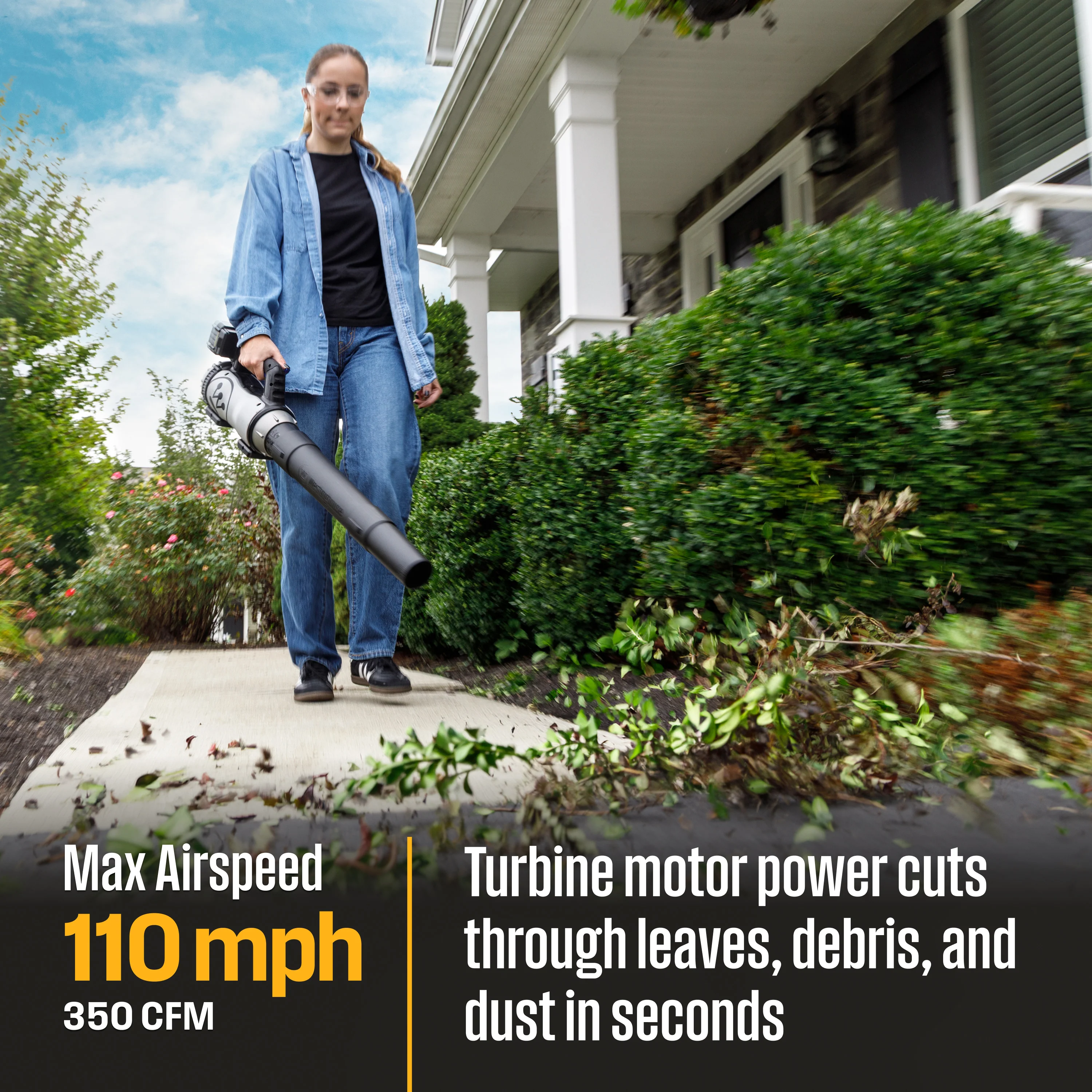 Cordless 20V Leaf Blower - Image 3