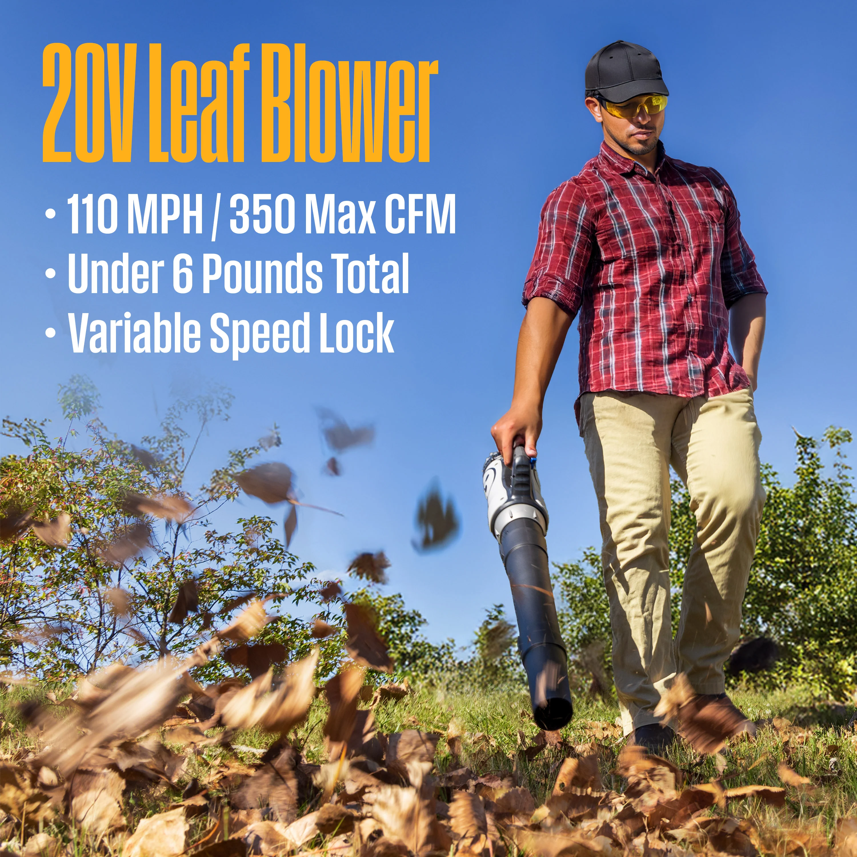 Cordless 20V Leaf Blower/String Trimmer Kit - Image 3