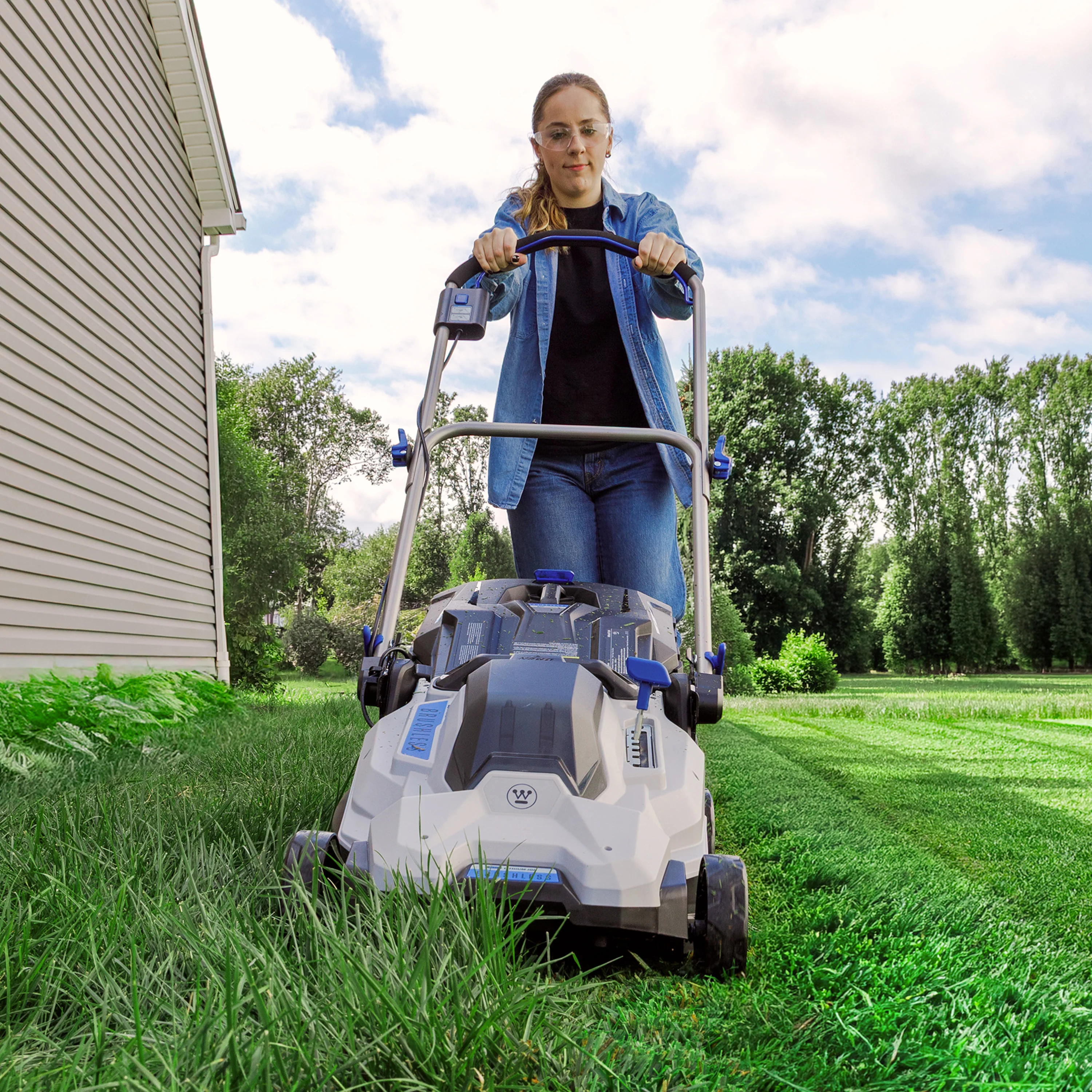 Cordless 40V 18" Mower - Tool Only - Image 5