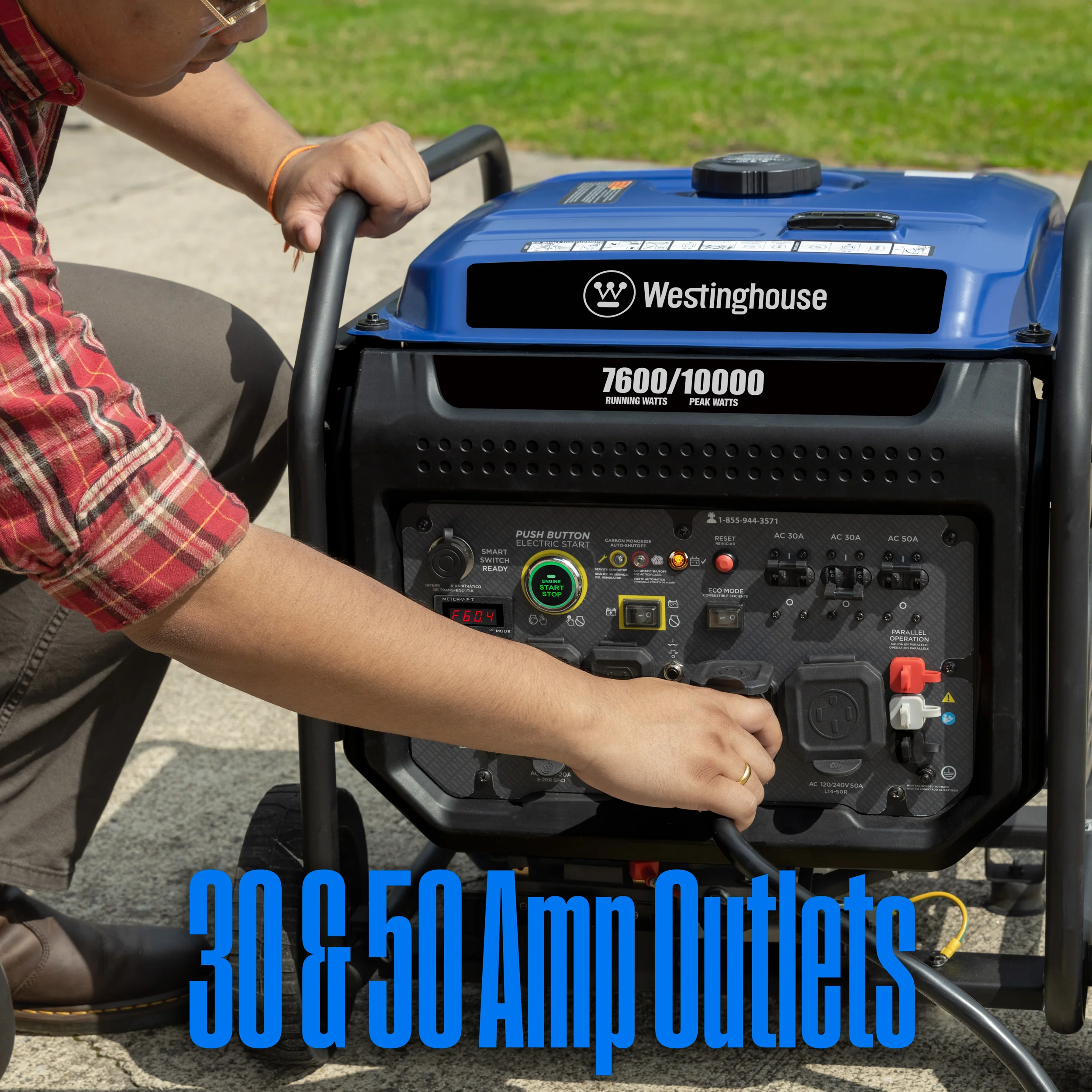 ecoGen10000 Inverter Generator with CO Sensor - Image 5