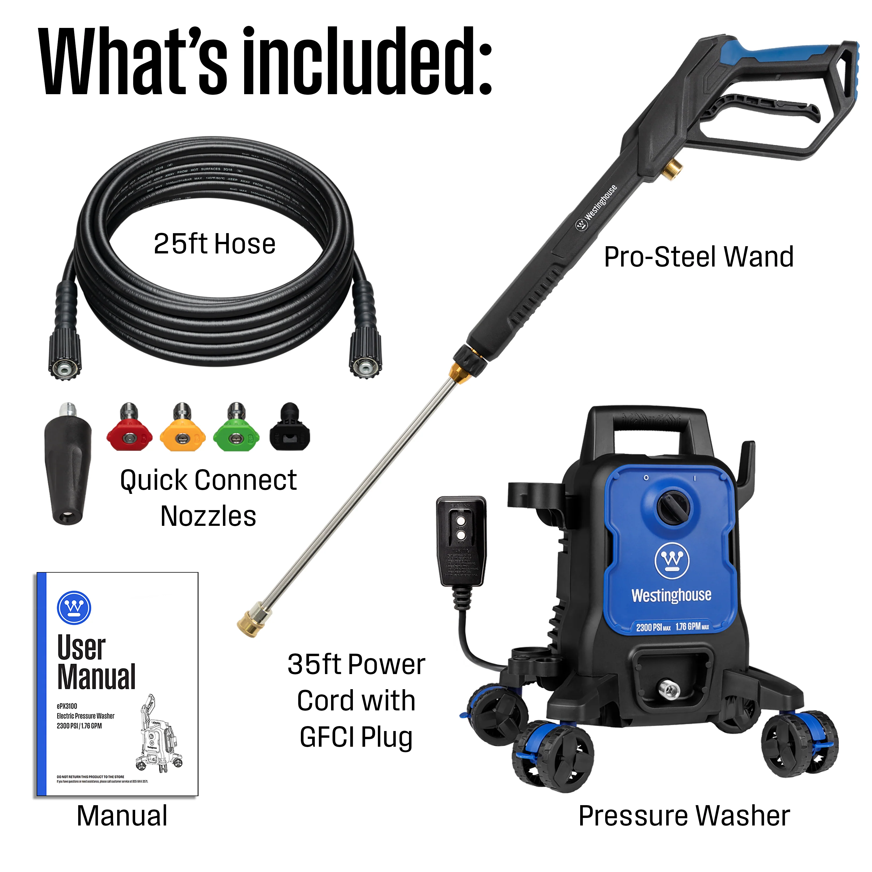 ePX3100 Electric Pressure Washer - Image 6
