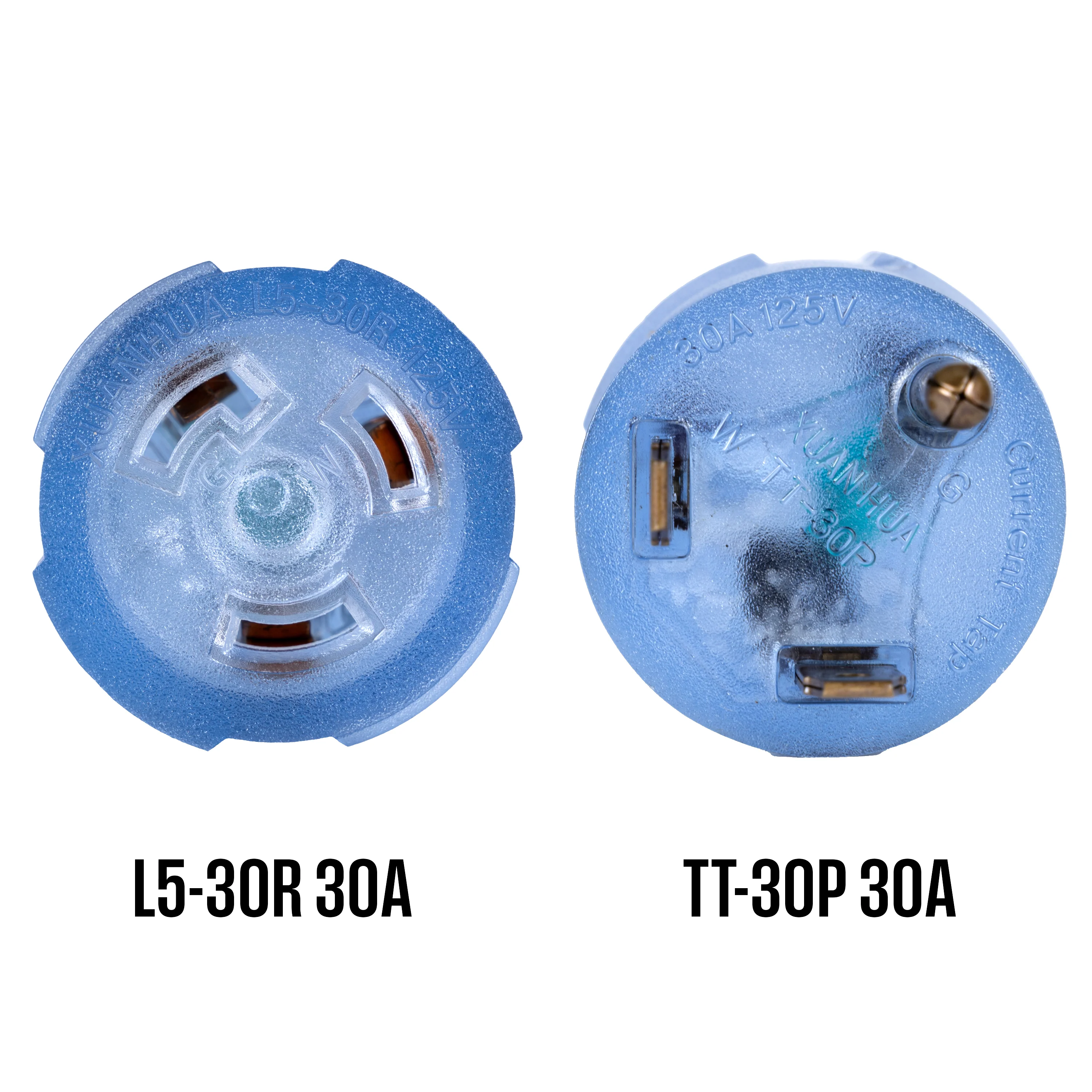 Generator Plug Adapter: 30A 120V TT-30P to L5-30R - Image 2