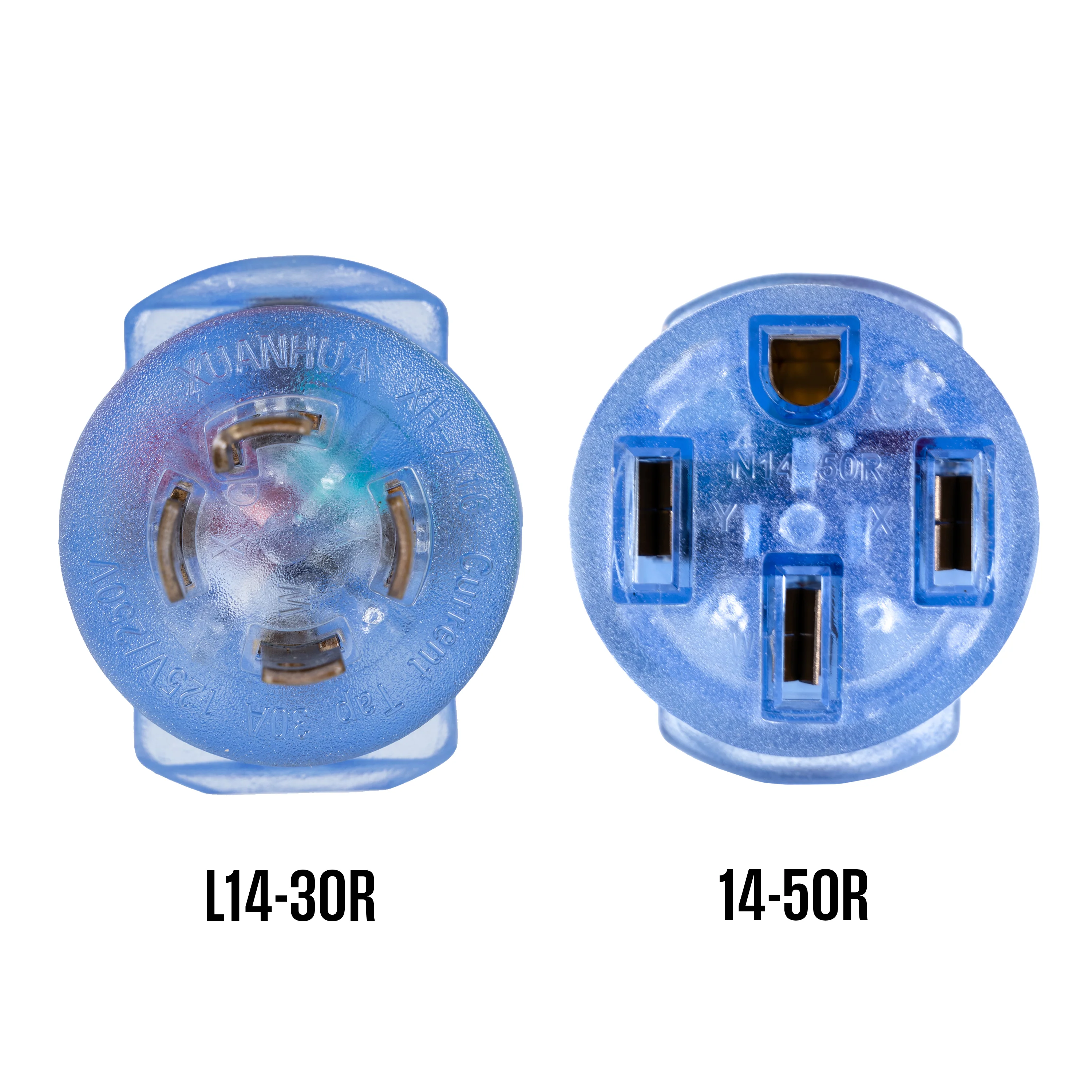 Generator Plug Adapter: 50A 120/240V L14-30P to 14-50R - Image 2