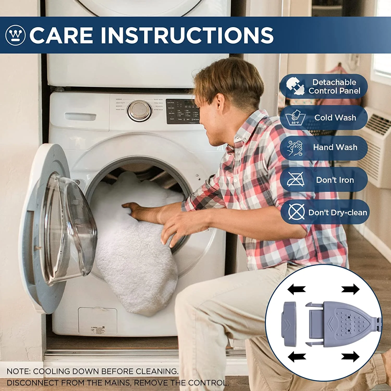 Heated Mattress Pad Sherpa - Image 4