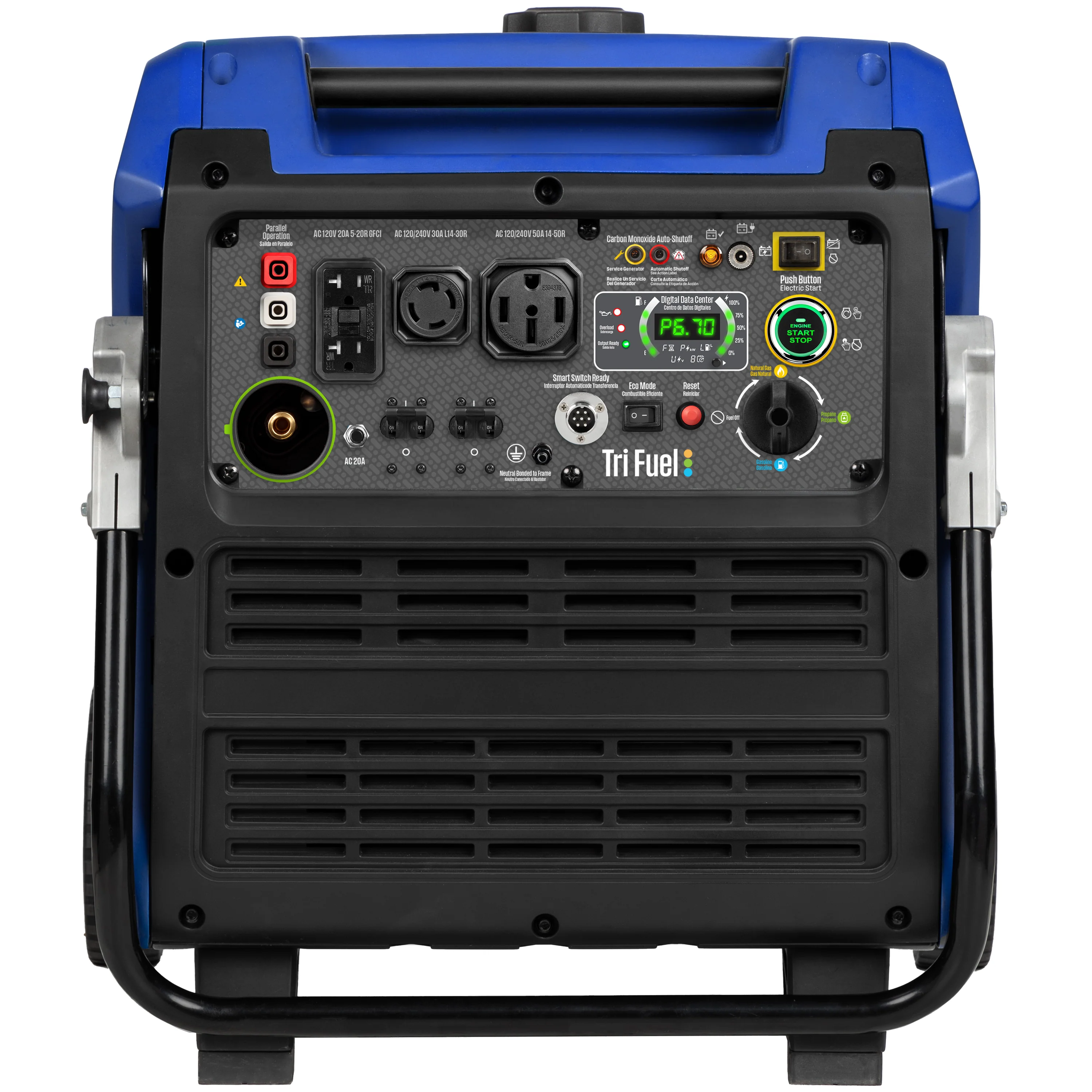iGen11000TFc Inverter Generator - Tri-Fuel with CO Sensor - Image 12