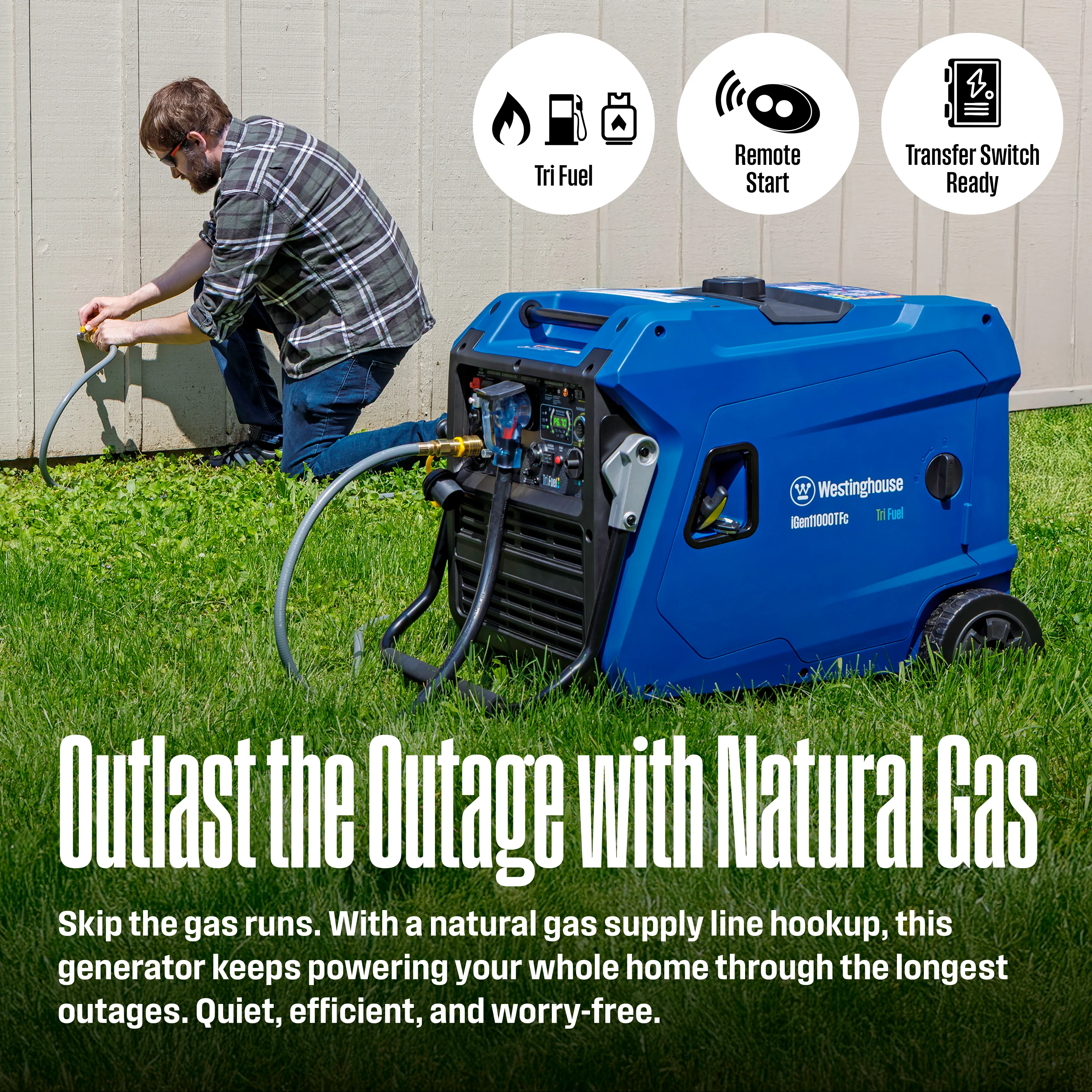 iGen11000TFc Inverter Generator - Tri-Fuel with CO Sensor - Image 6