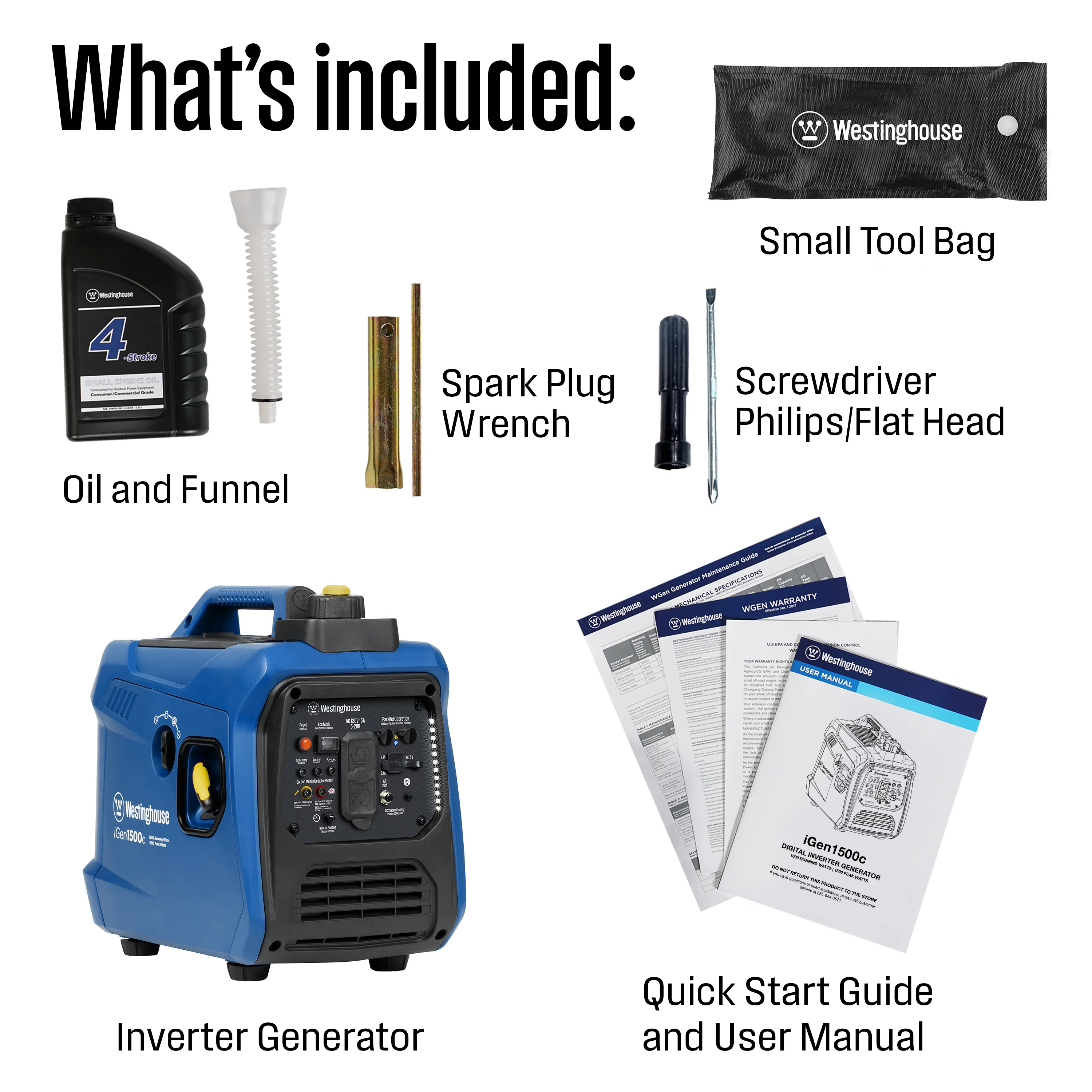 iGen1500c Inverter Generator with CO Sensor - Image 7