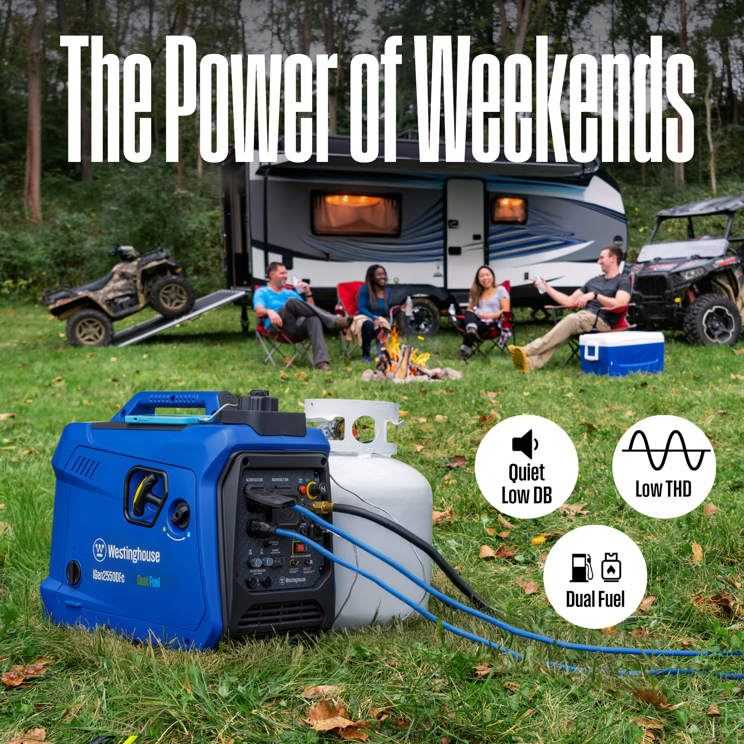 iGen2550DFc Inverter Generator - Dual Fuel with CO Sensor - Image 5