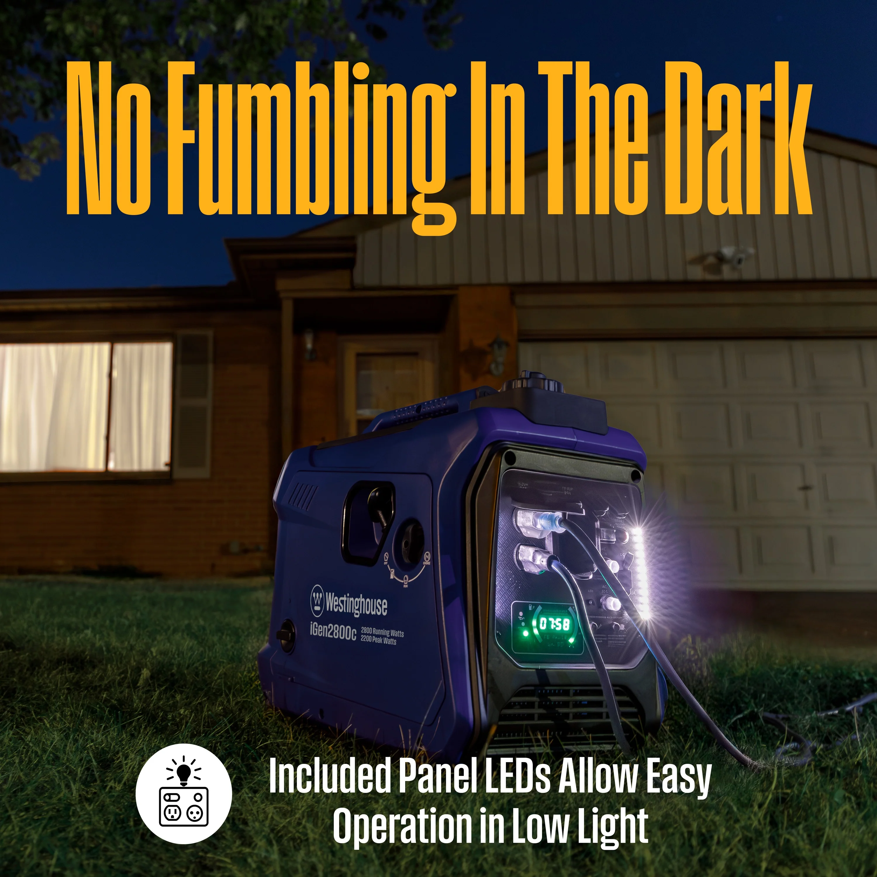 iGen2800c Inverter Generator with CO Sensor - Image 5