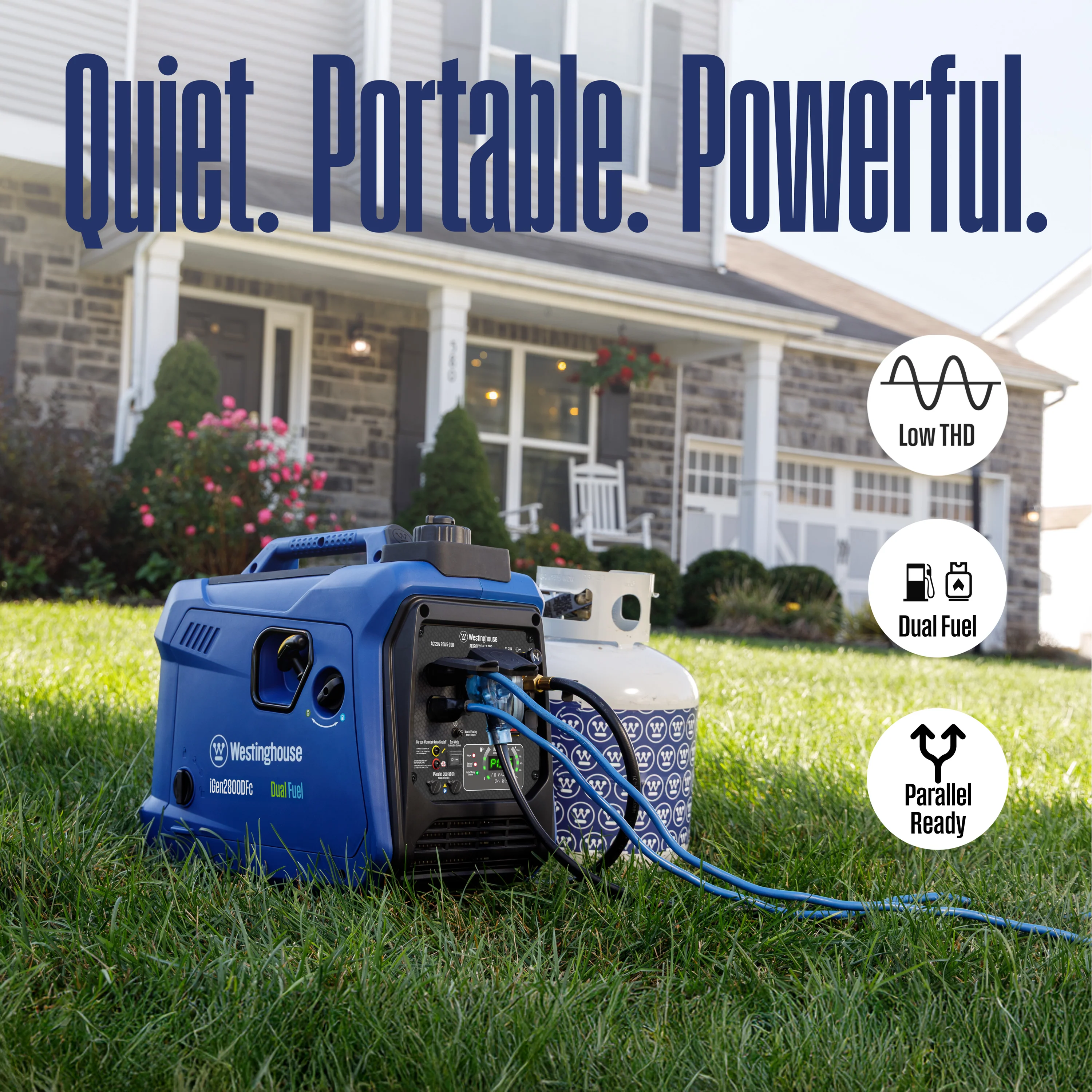 iGen2800DFc Inverter Generator - Dual Fuel with CO Sensor - Image 6