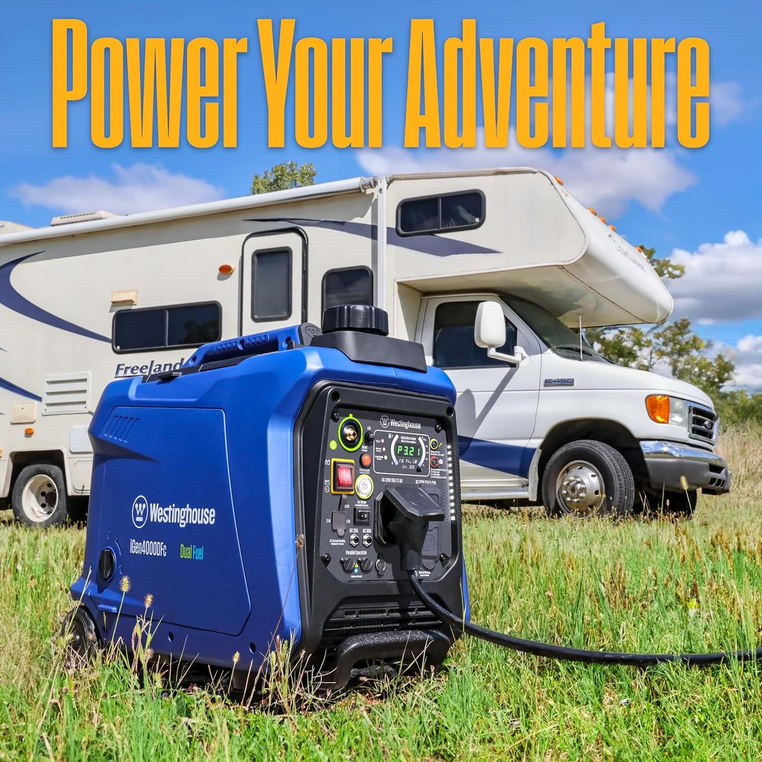 iGen4000DFc Inverter Generator - Dual Fuel with CO Sensor - Image 8