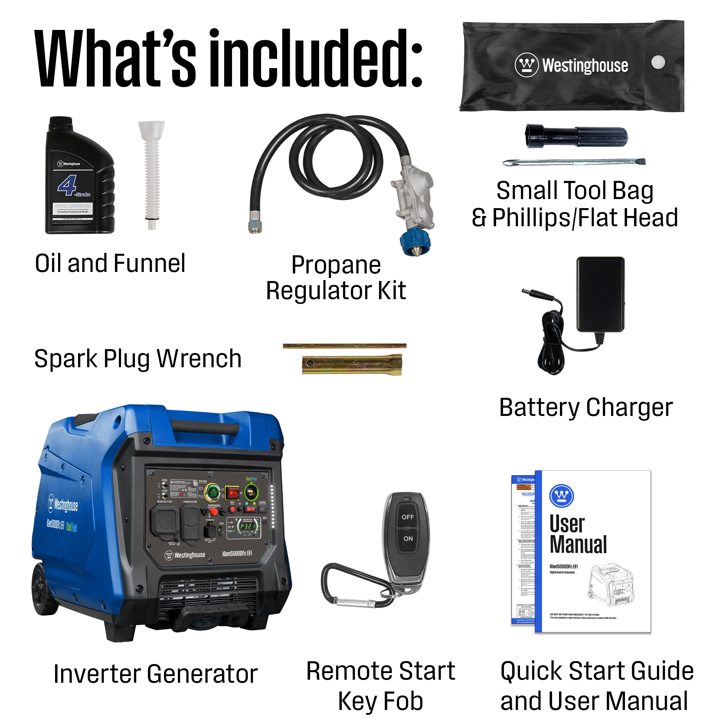 iGen5000DFc EFI Inverter Generator - Dual Fuel with CO Sensor - Image 8
