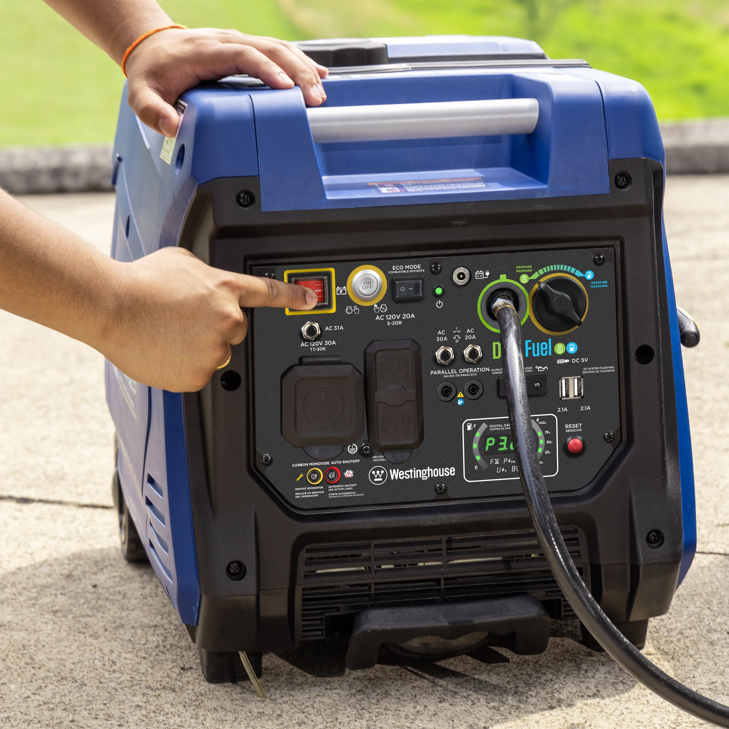 iGen5000DFc Inverter Generator Dual Fuel with CO Sensor - Image 7