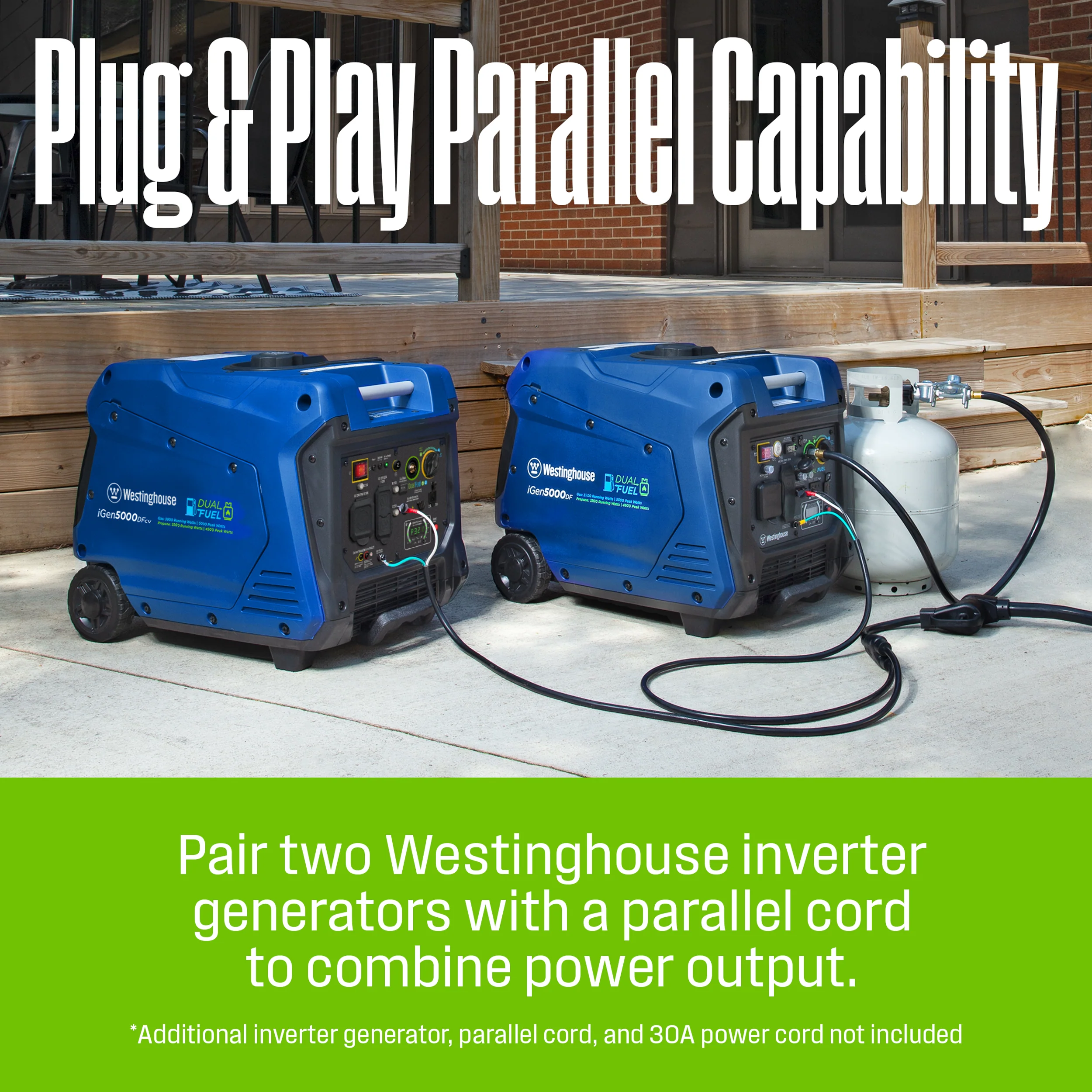 iGen5000DFcv Inverter Generator - Dual Fuel with CO Sensor - Image 7