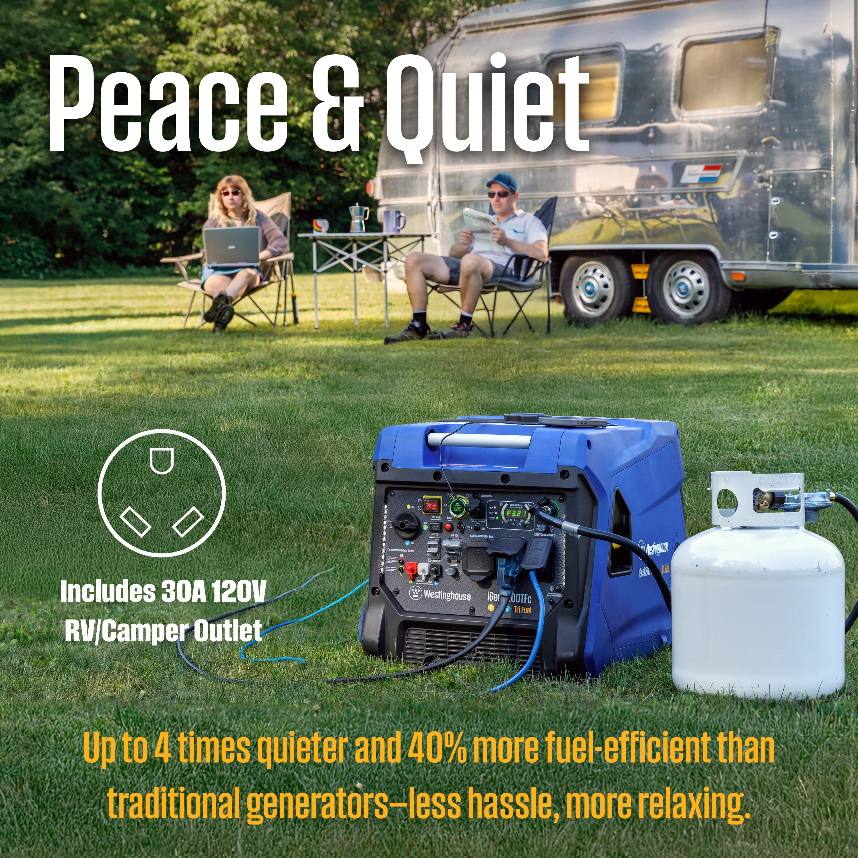 iGen8200TFc Inverter Generator - Tri-Fuel with CO Sensor - Image 7