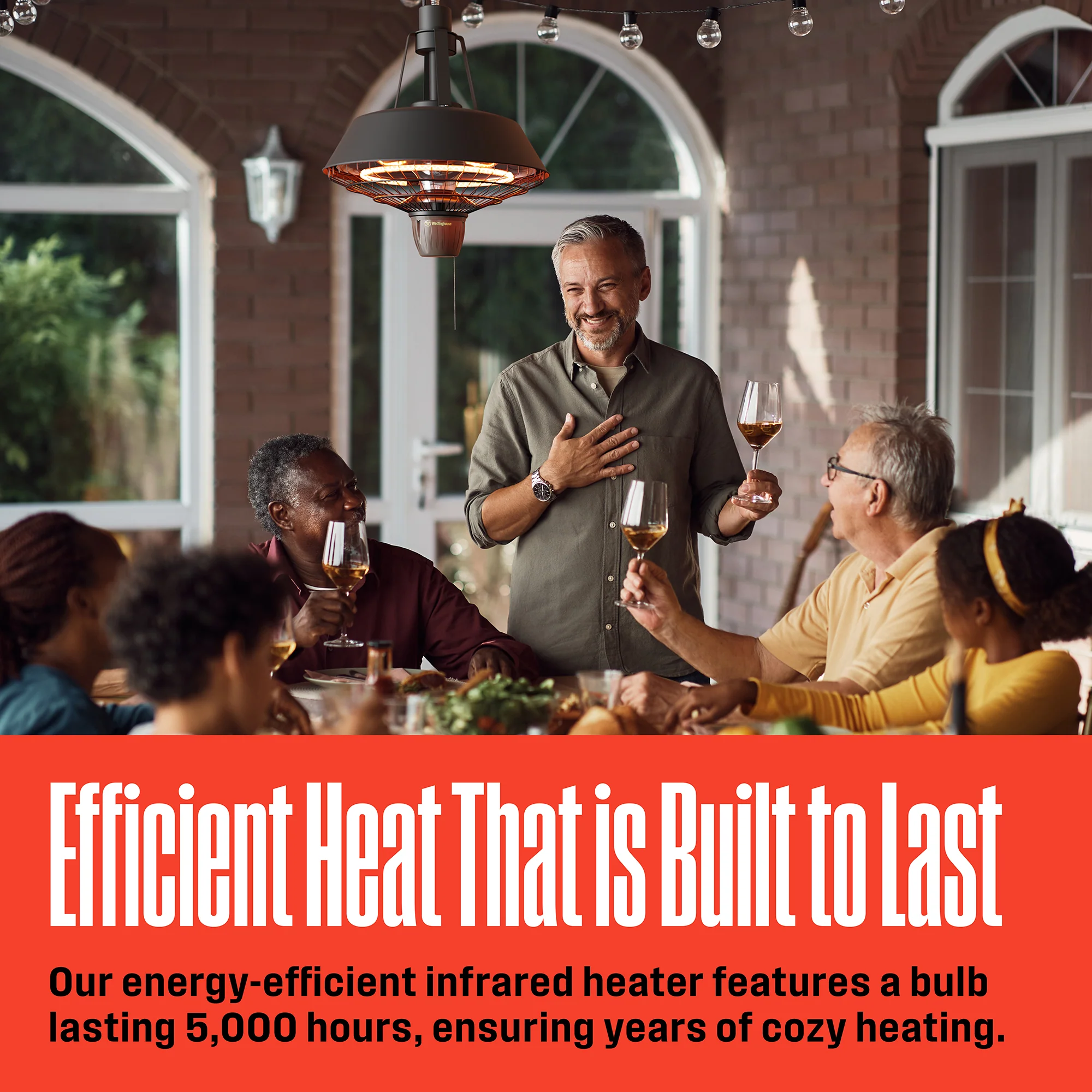 Hanging Outdoor Ceiling Patio Heater - Image 5