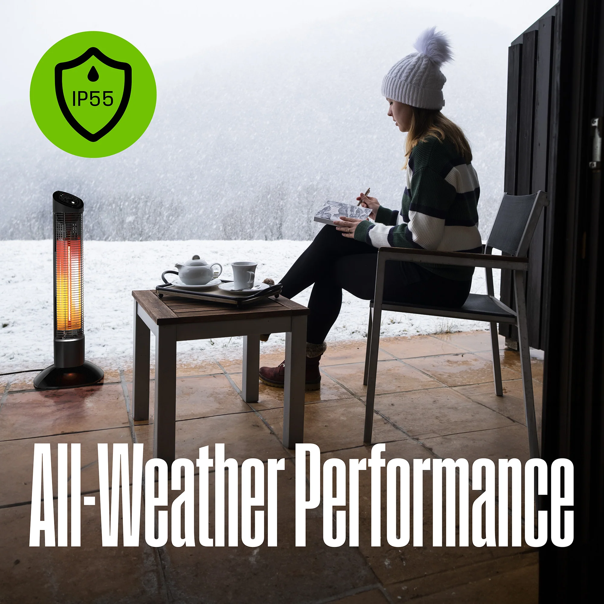 Portable Infrared Electric Outdoor Heater - Image 9