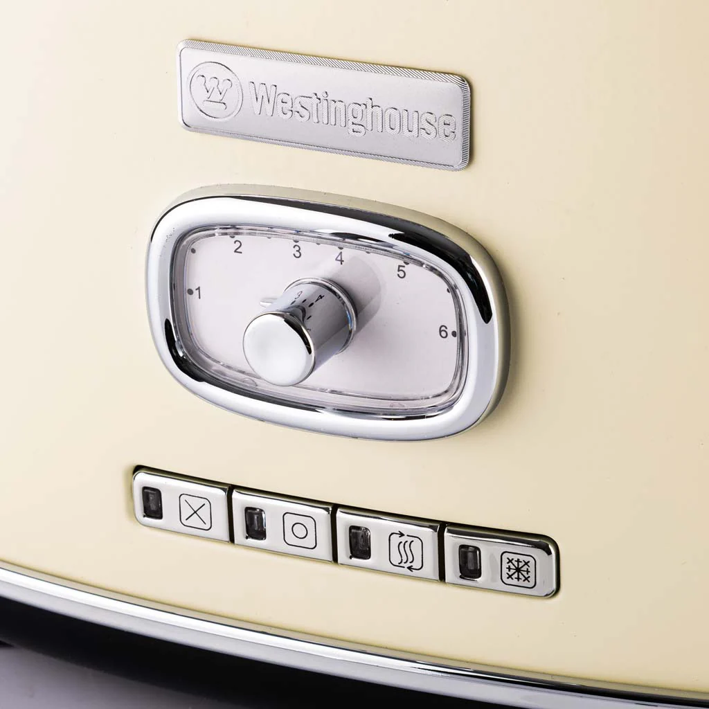 Retro Series 2 Slice Toaster - White - Image 3