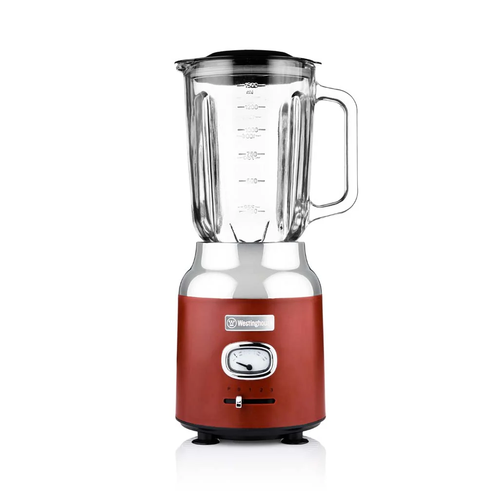 Retro Series Table Blender - Red - Image 8