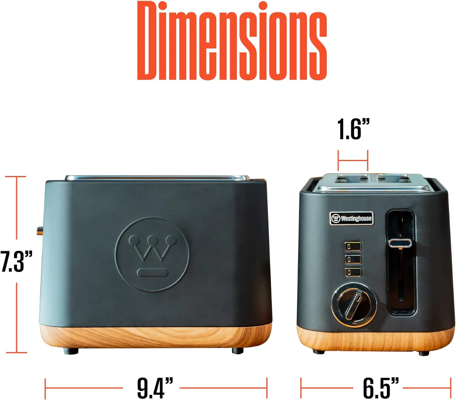 Scandinavian Design 2 Slice Toaster - Image 7