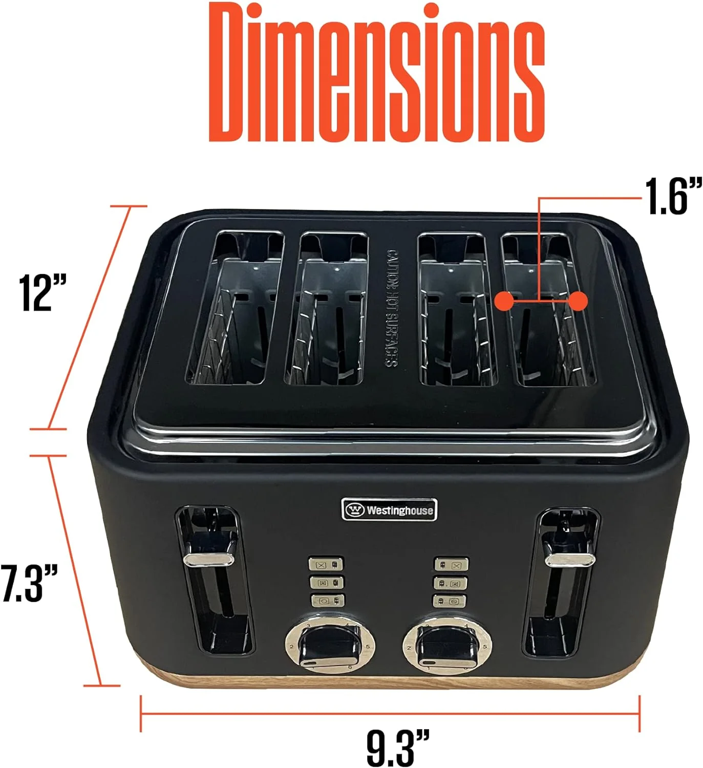 Scandinavian Design 4 Slice Toaster - Image 7