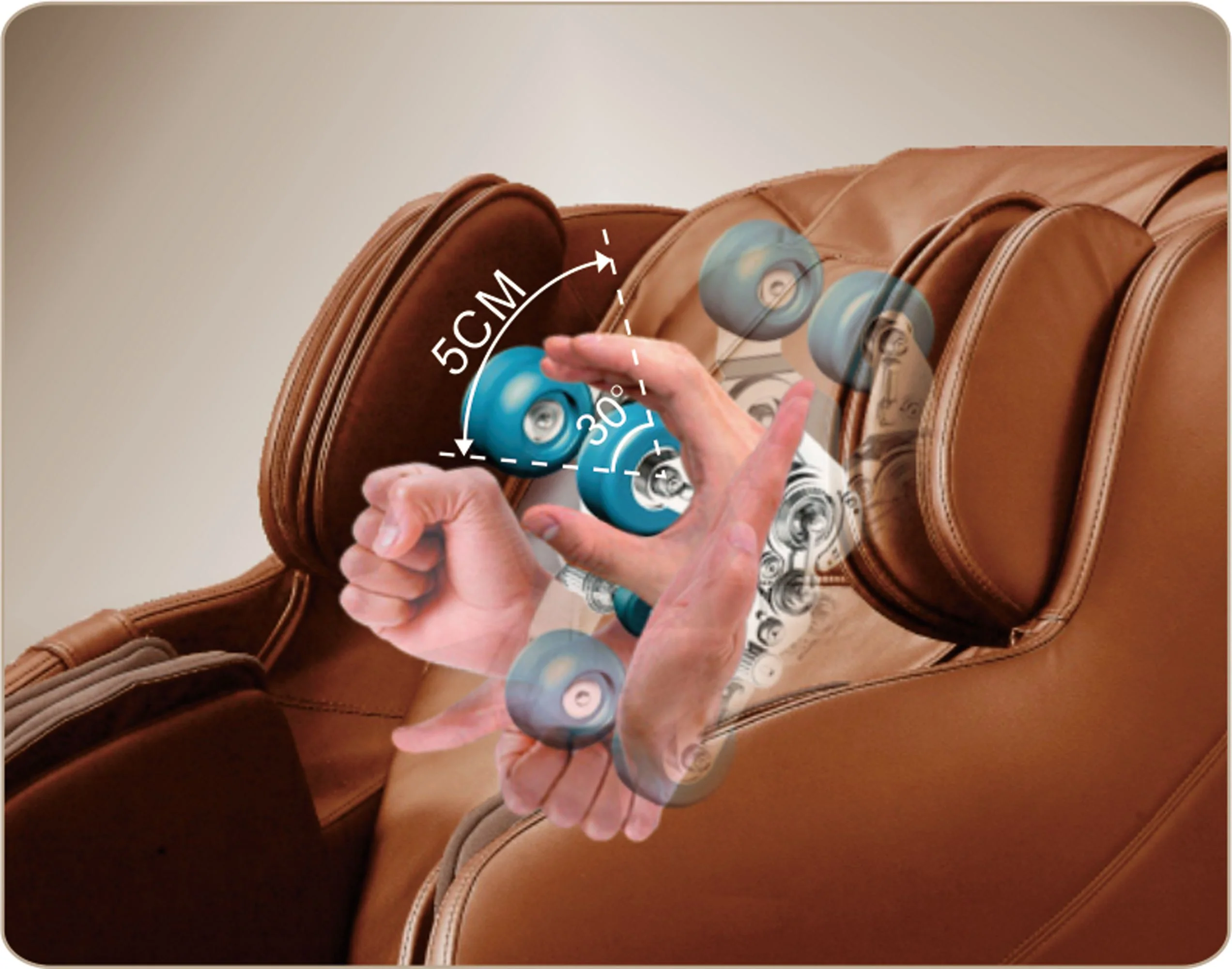 Black Massage Chair 3000 - Image 9