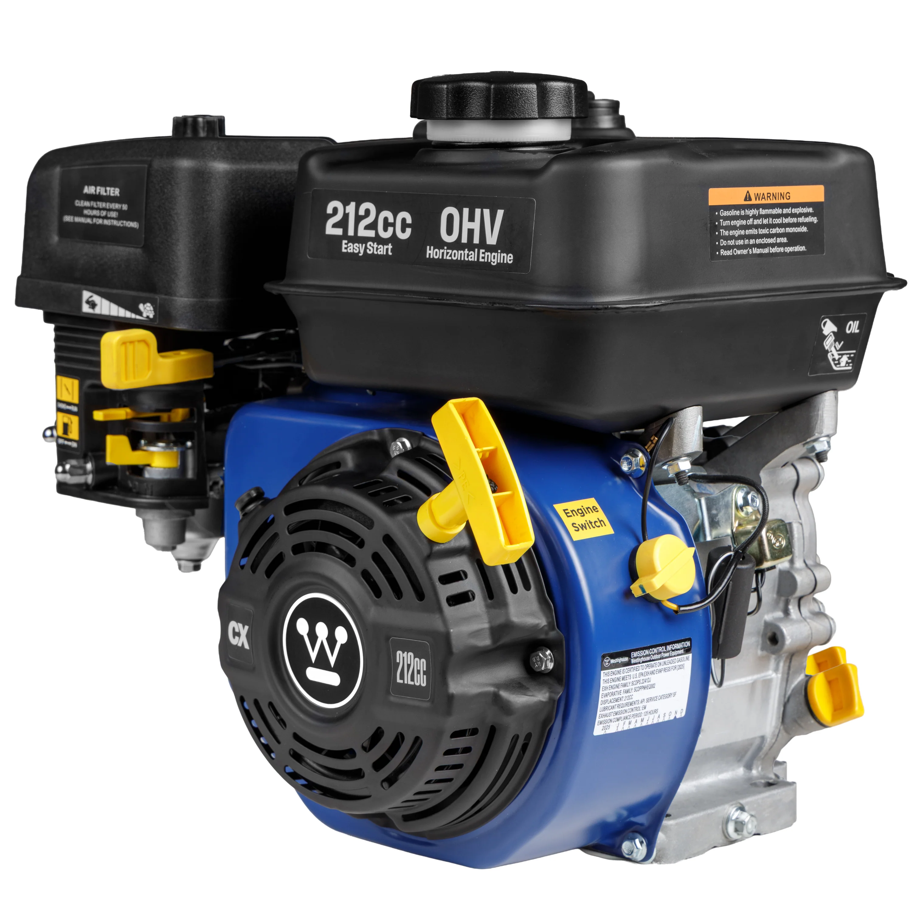 WENG212 212cc 4-Stroke OHV Westinghouse Engine - Image 15