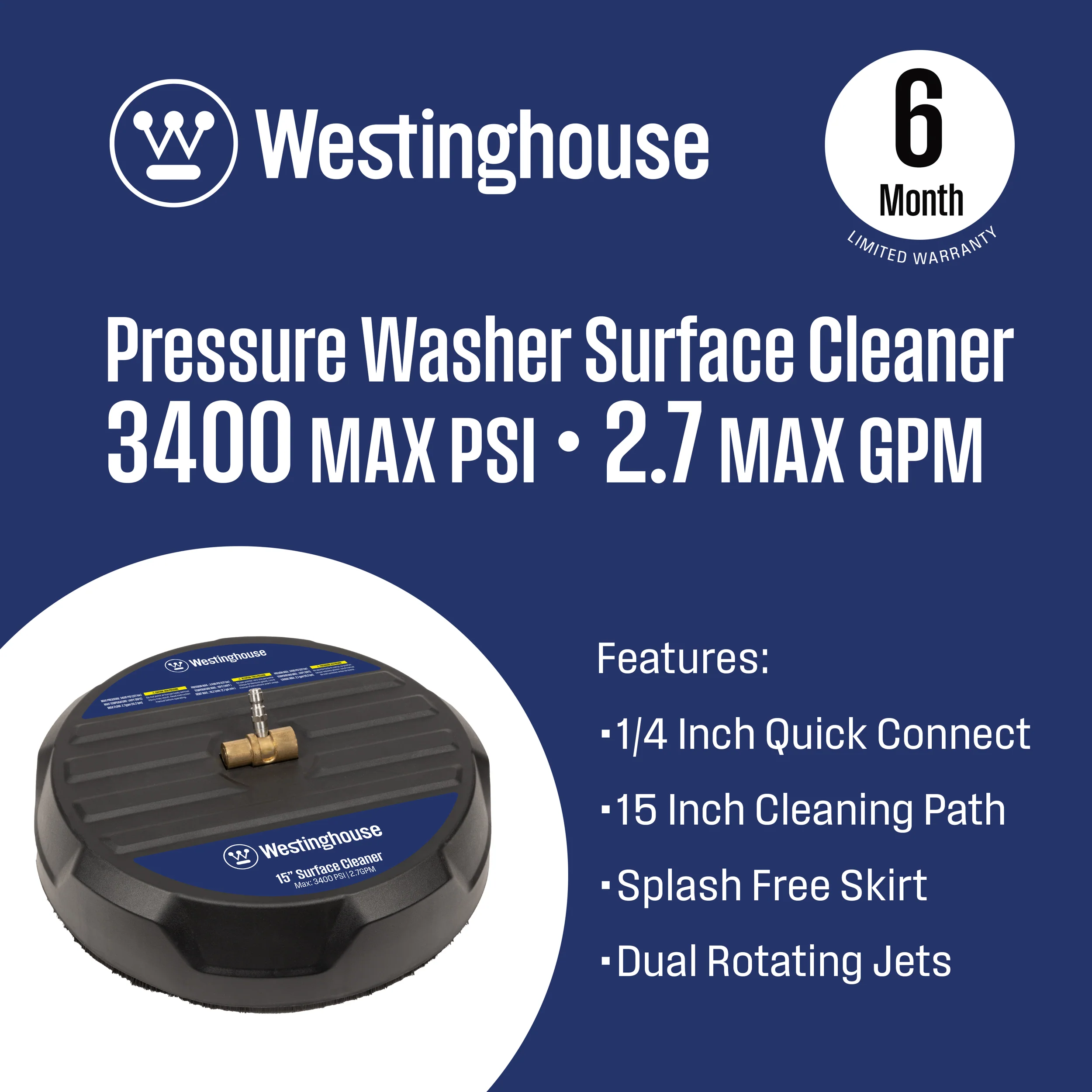 Surface Cleaner for Pressure Washers - Image 2