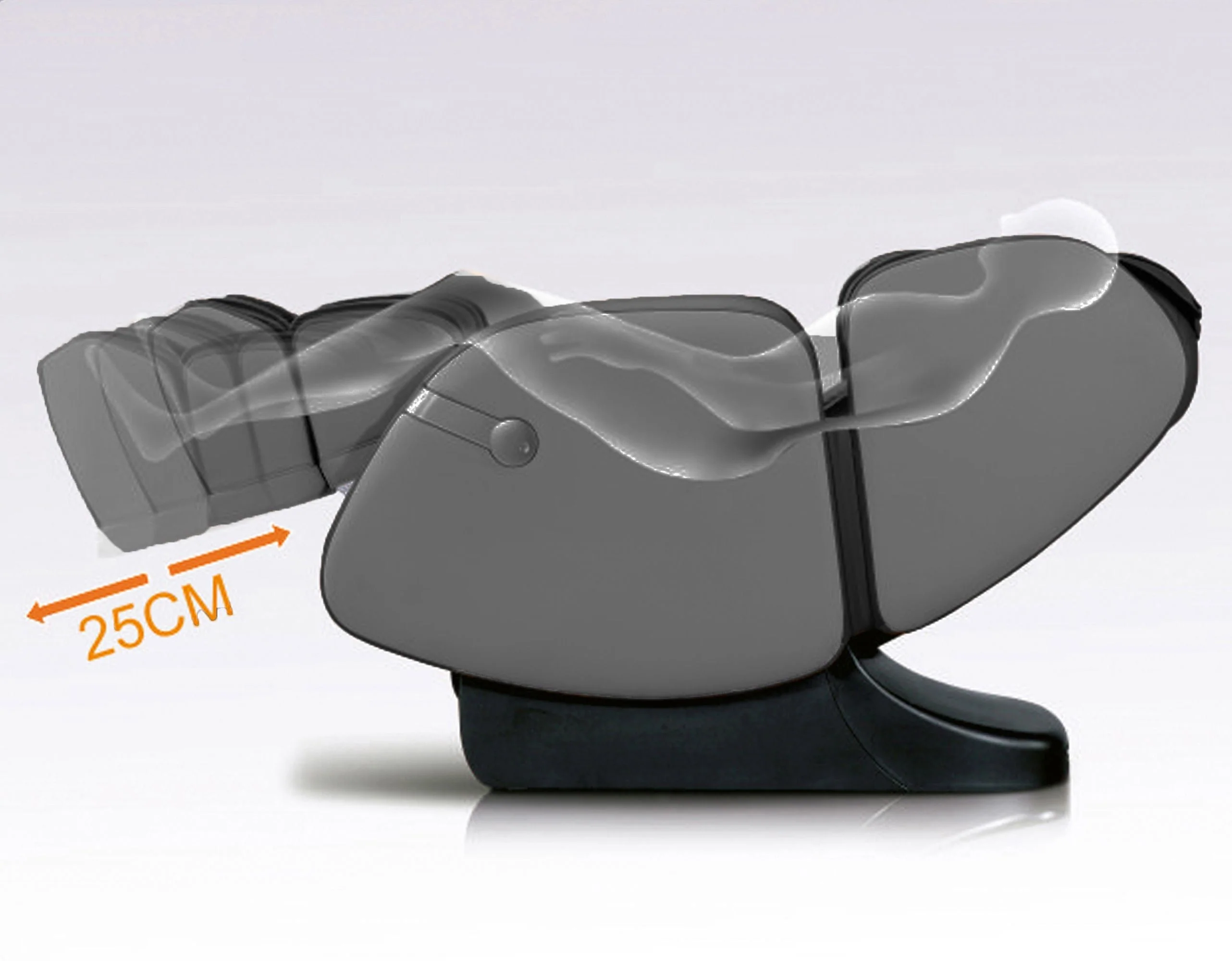 All Black Massage Chair 680 - Image 6