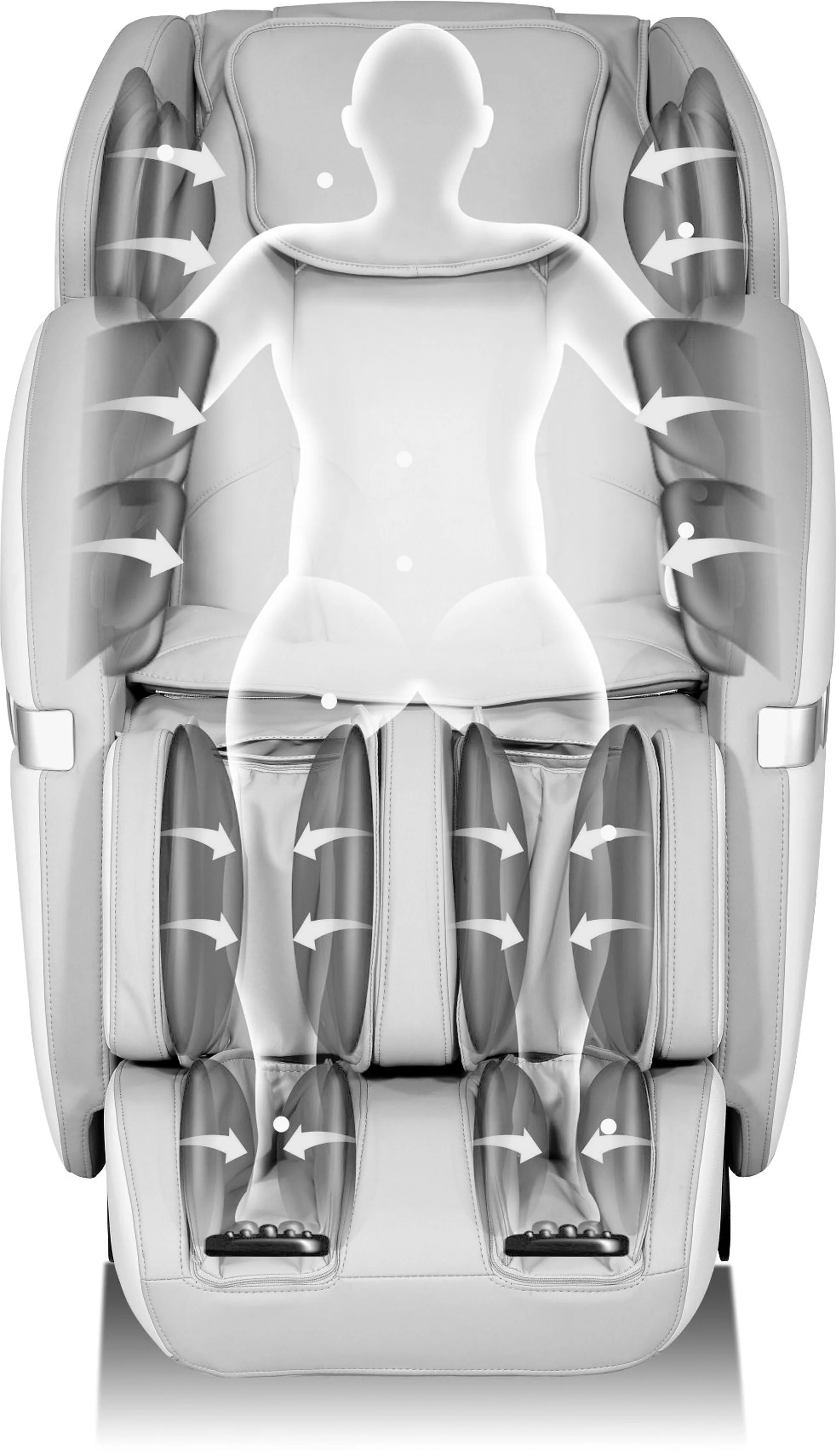 Red Massage Chair 680 - Image 5