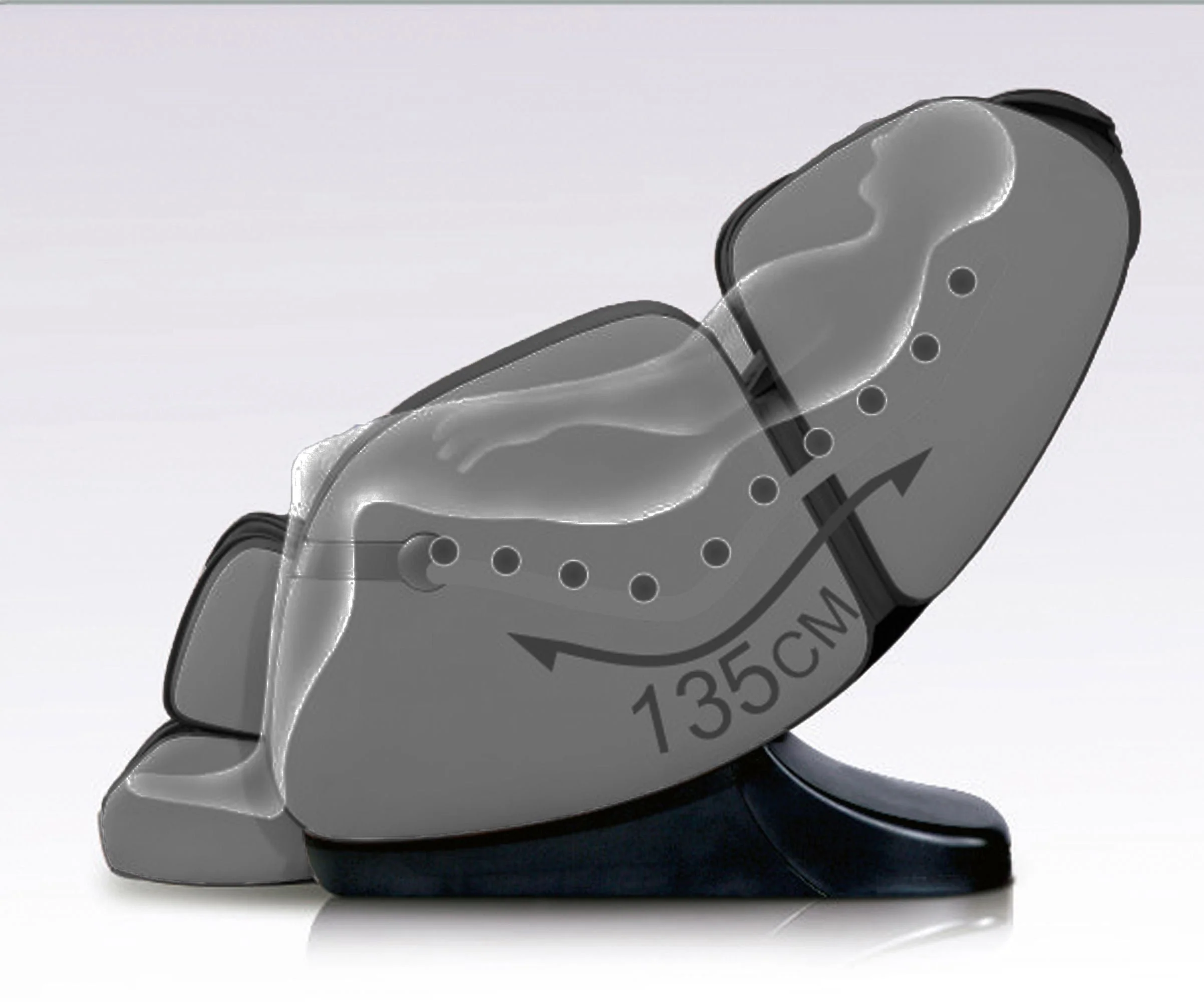 Red Massage Chair 680 - Image 9