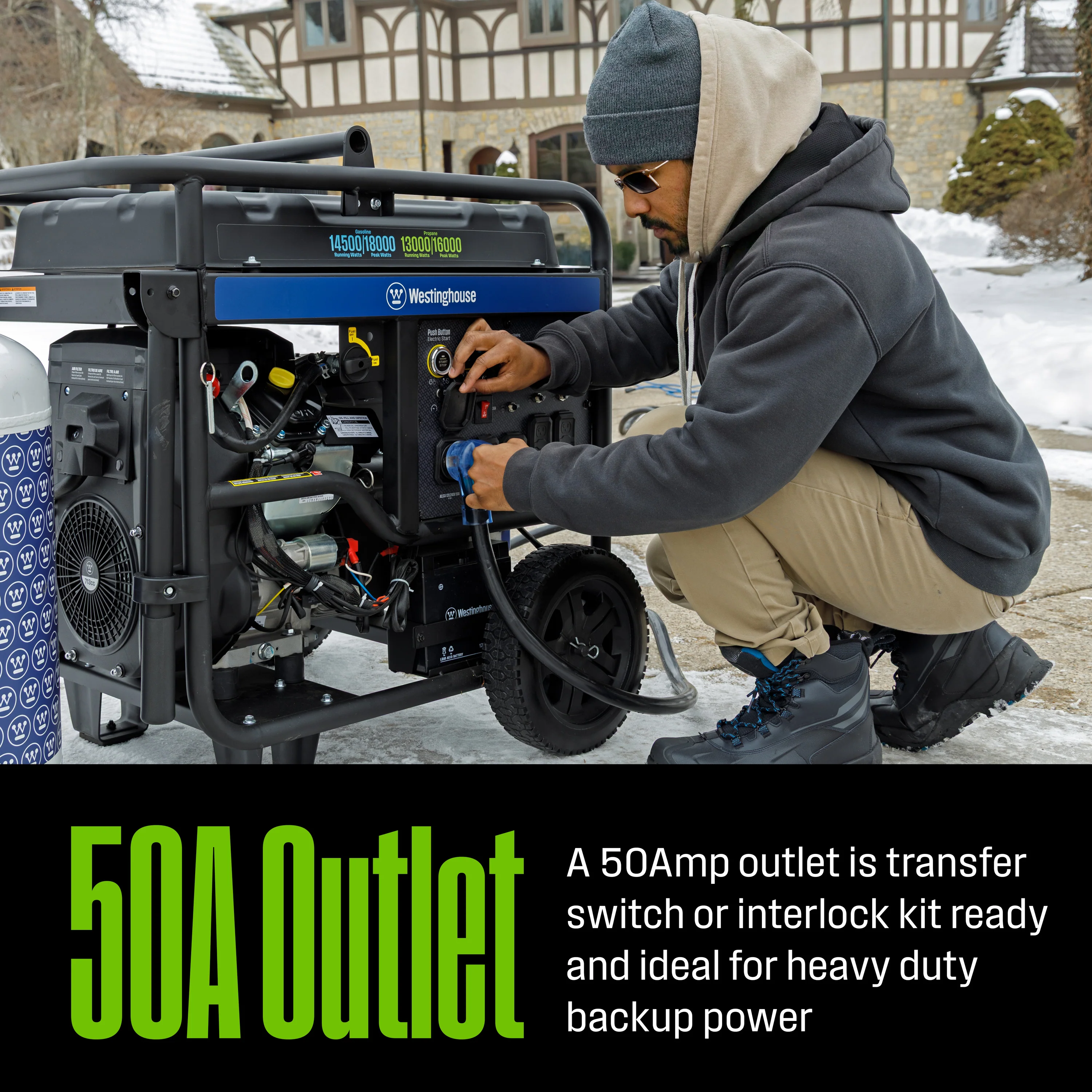 WGen14500DF Generator - Dual Fuel - Image 3