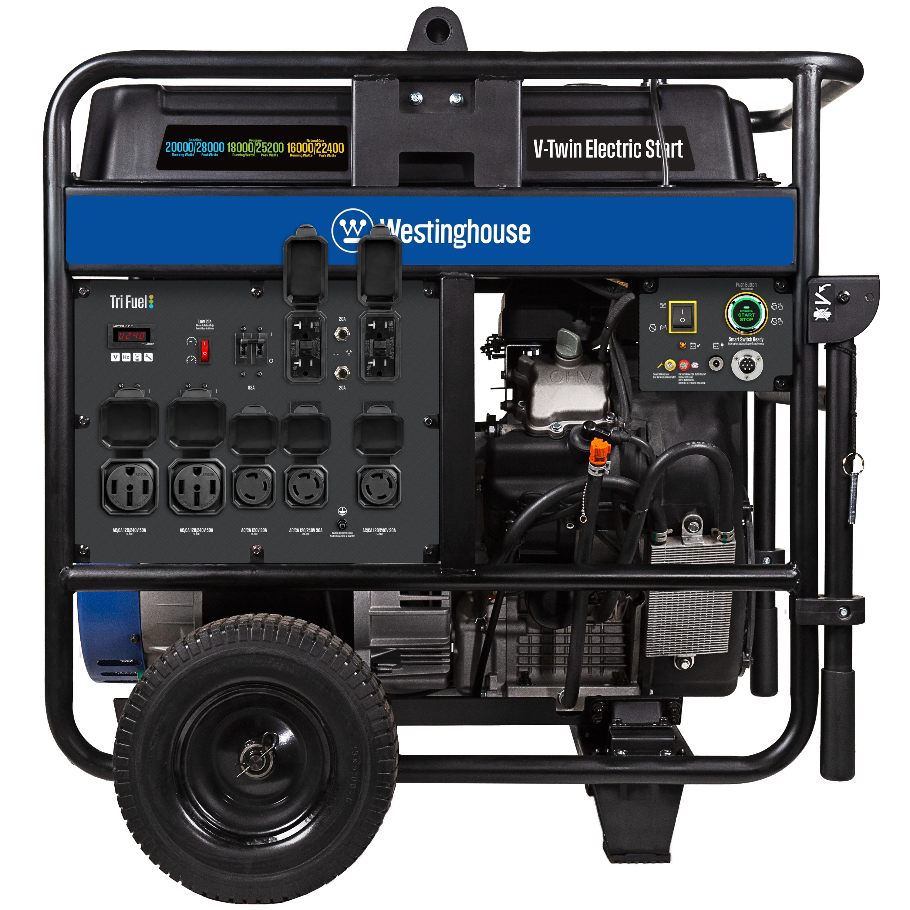 WGen20000TFc - Tri-Fuel with CO Sensor - Image 13