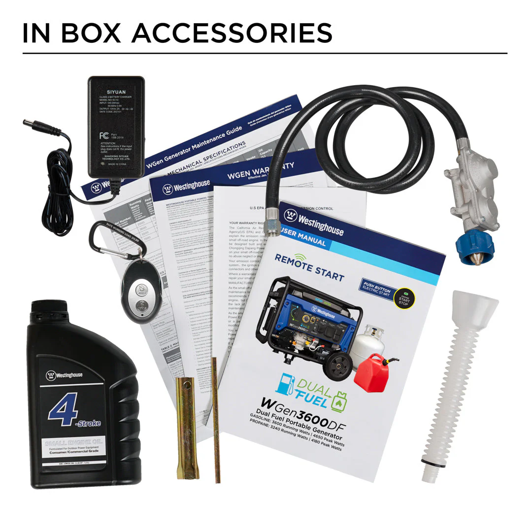 WGen3600DF Generator - Dual Fuel - Image 12