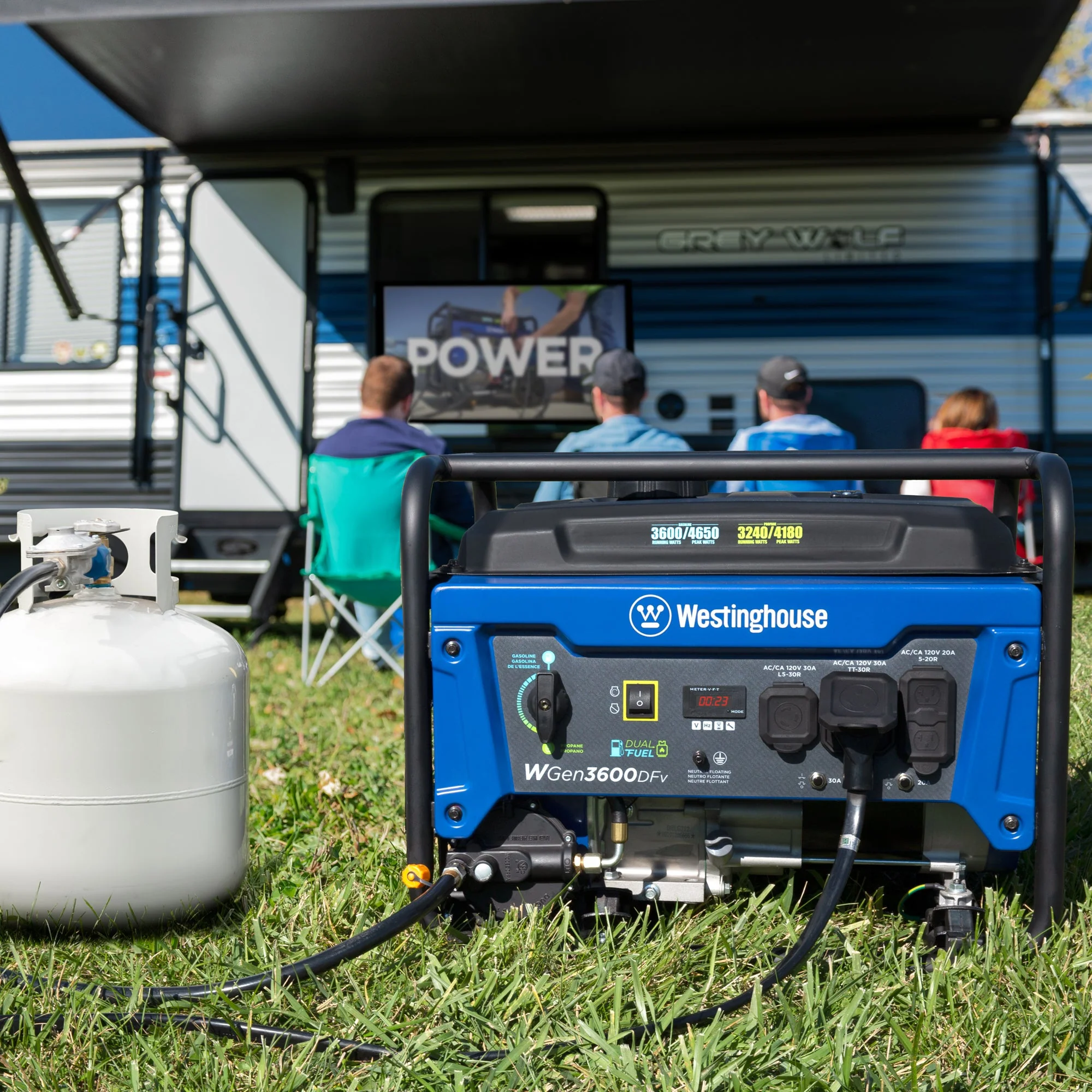 WGen3600DFv Generator - Dual Fuel - Image 3