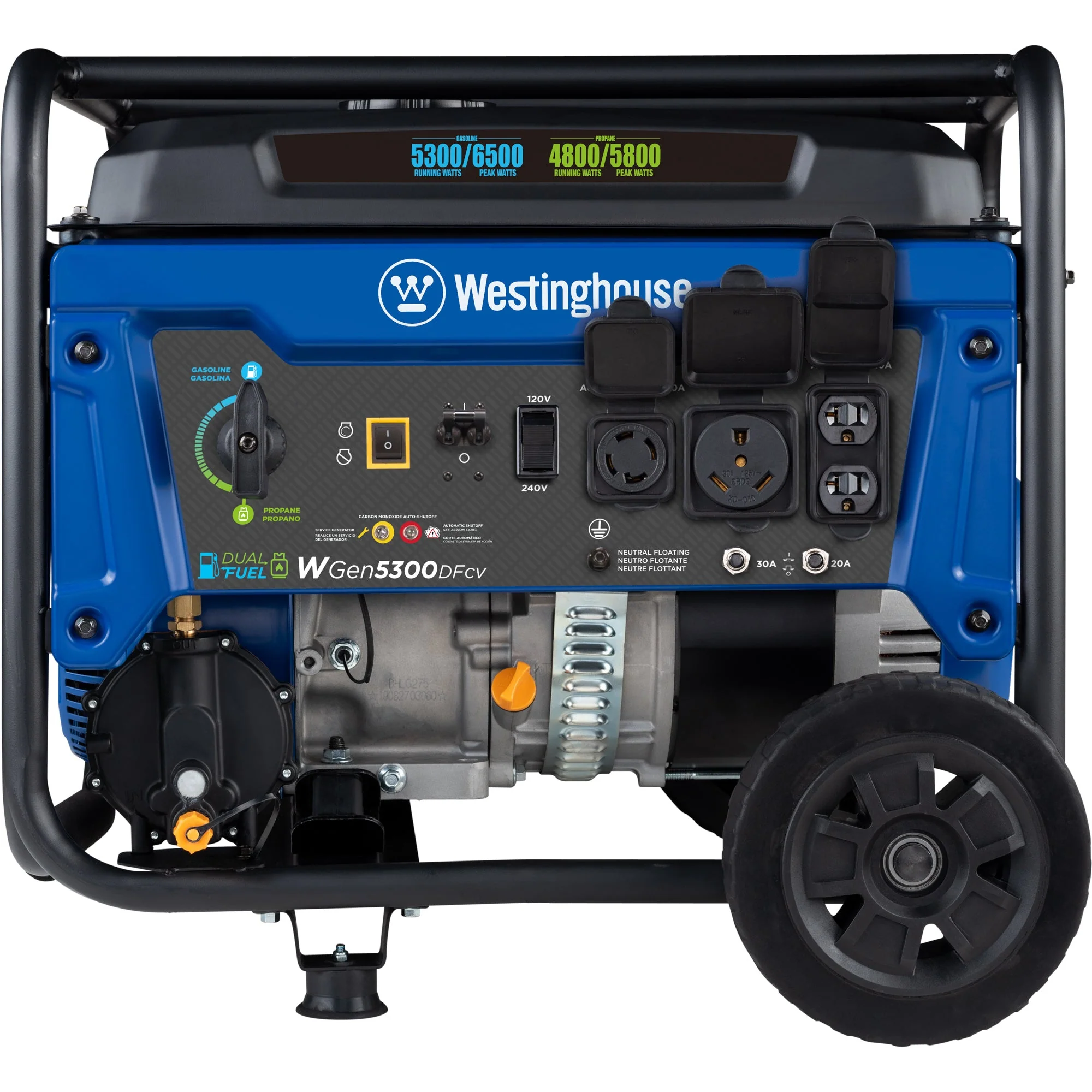 WGen5300DFcv - Dual Fuel with CO Sensor - Image 8