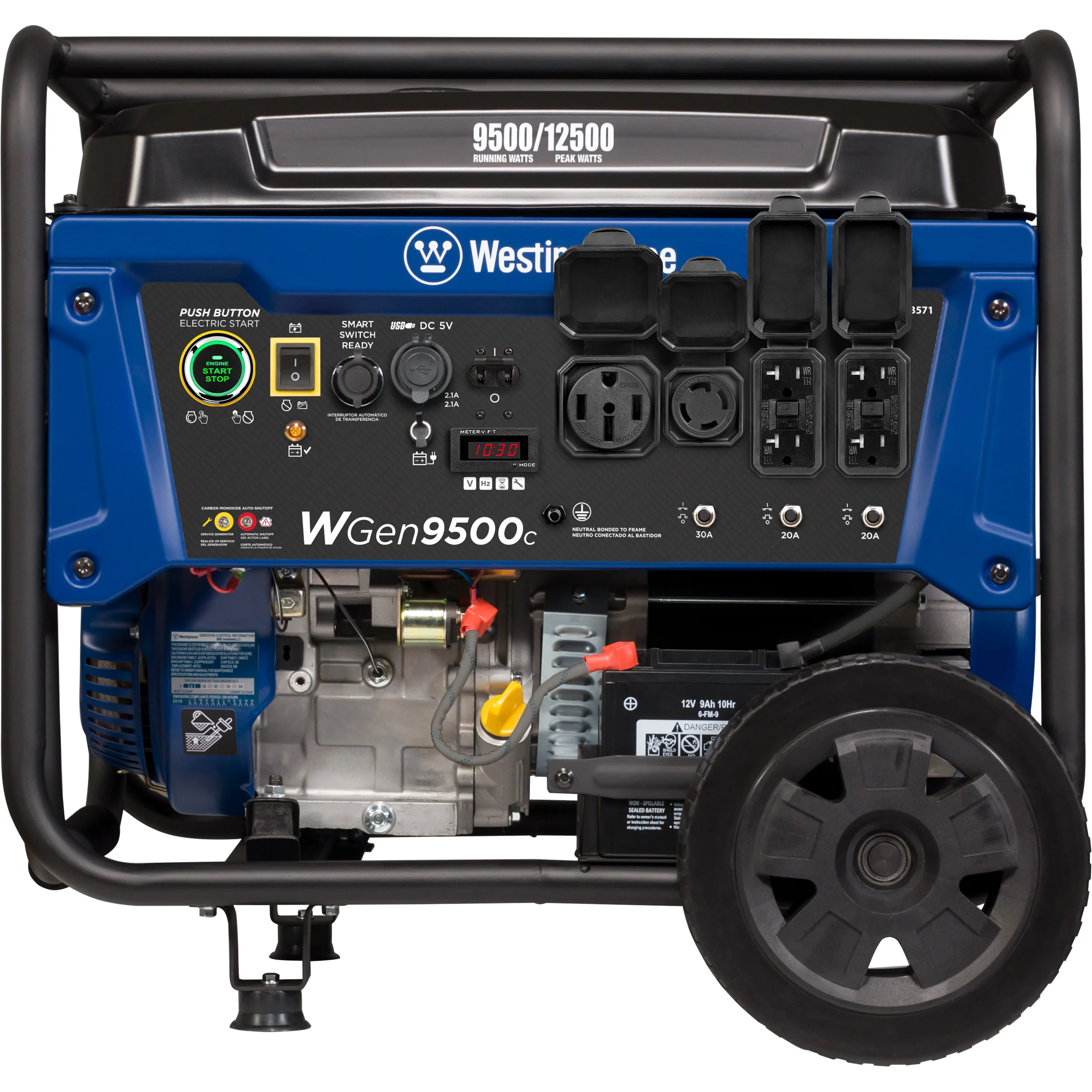 WGen9500c Generator with CO Sensor - Image 10