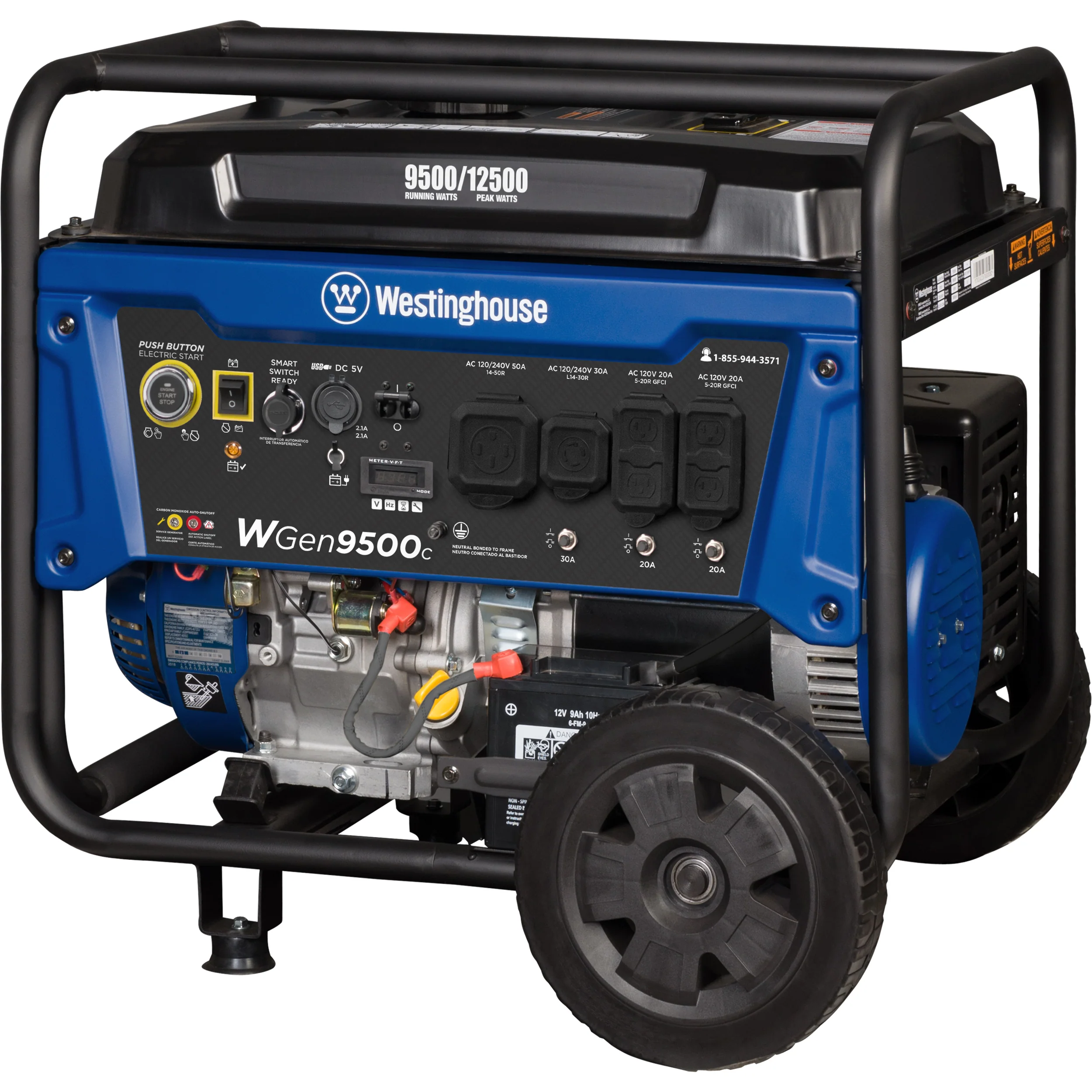 WGen9500c Generator with CO Sensor - Image 9
