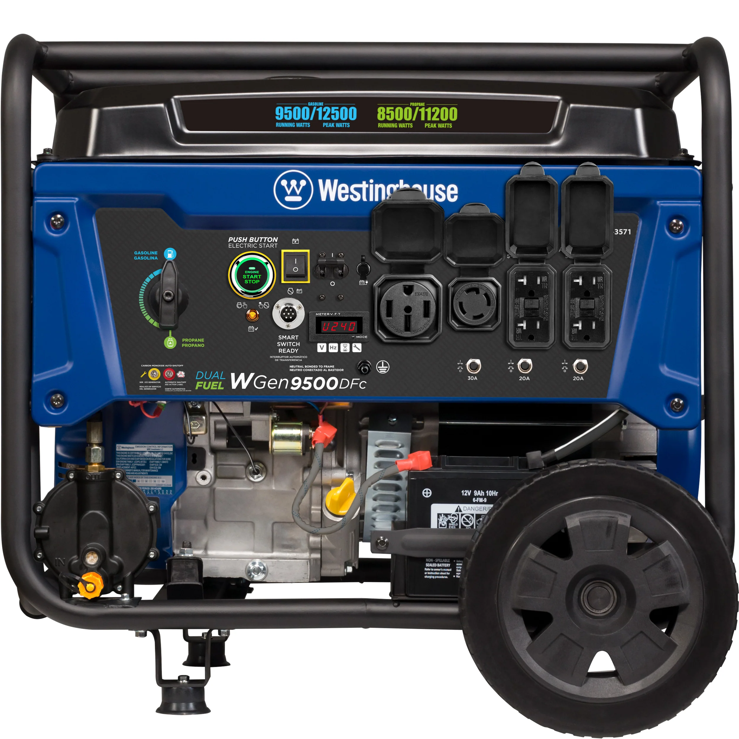 WGen9500DFc - Dual Fuel with CO Sensor - Image 11